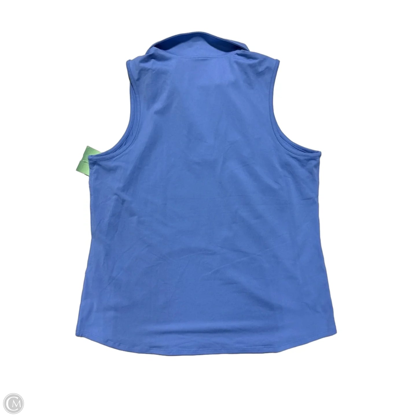 Athletic Tank Top By Puma In Blue, Size: L