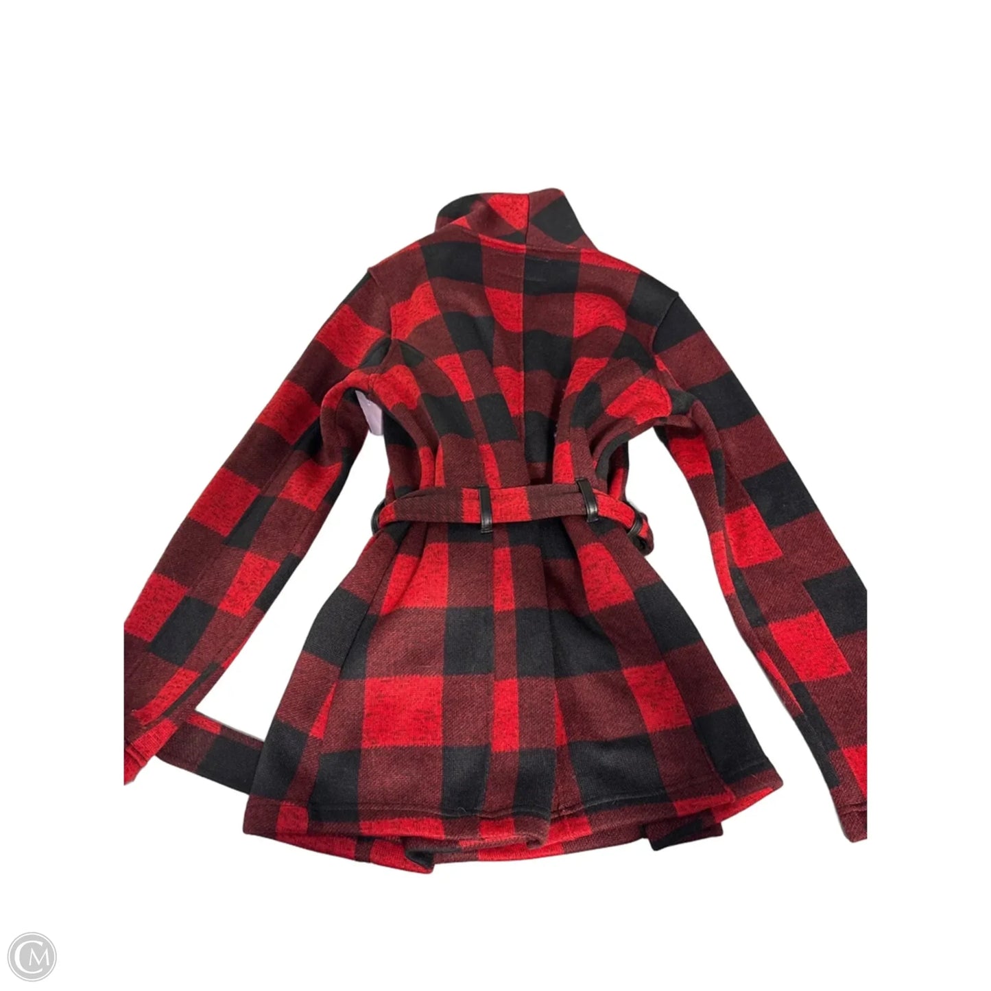 Coat Other By Madden Girl In Black & Red, Size: L