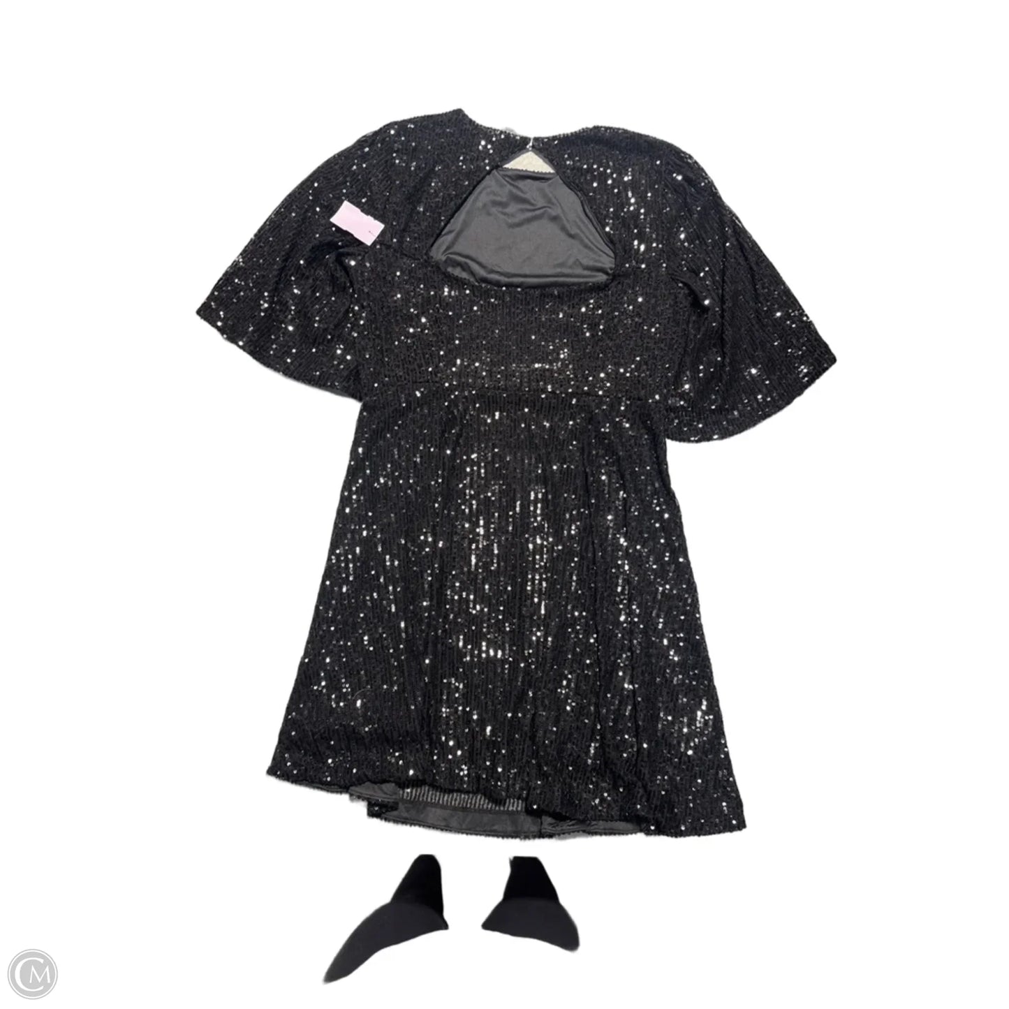 Dress Casual Midi By Old Navy In Black, Size: M