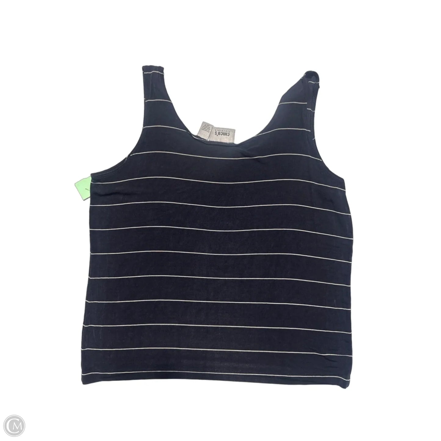 Tank Top By Chicos In Striped Pattern, Size: Xl