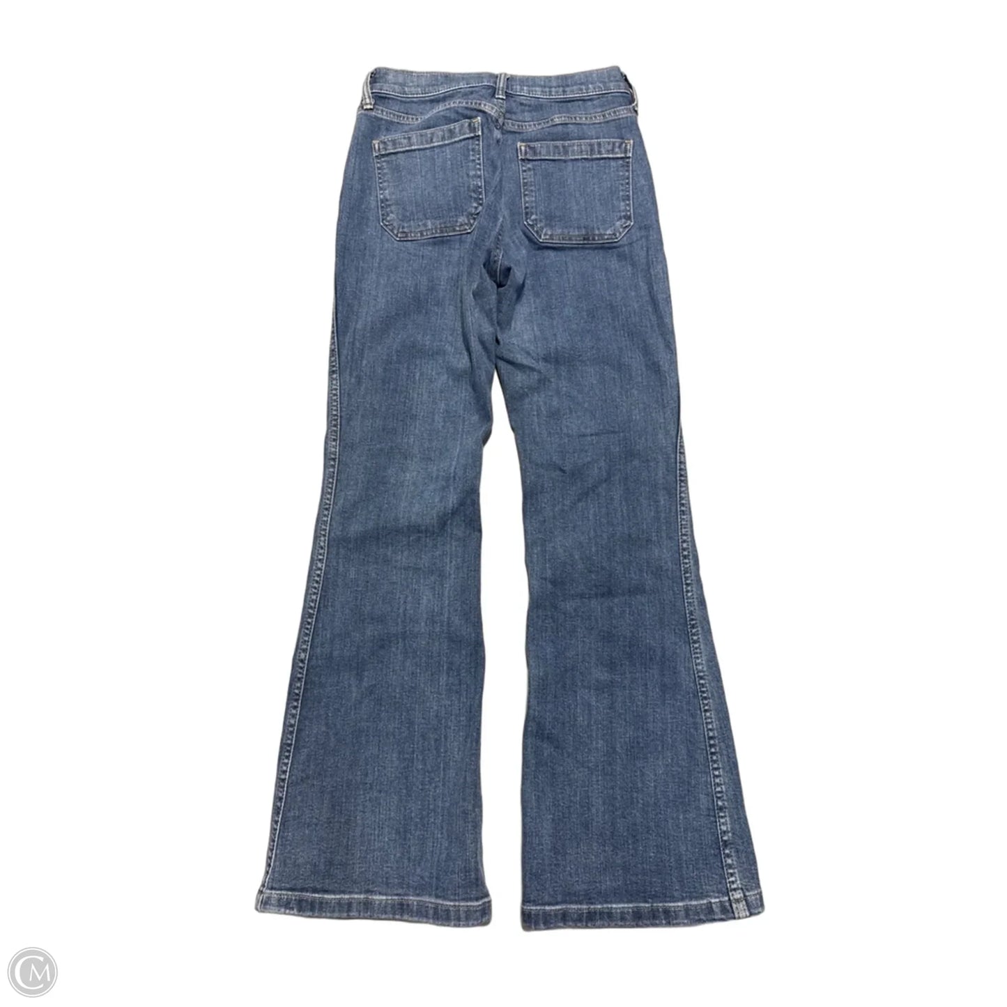 Jeans Flared By Gap In Blue, Size: 0