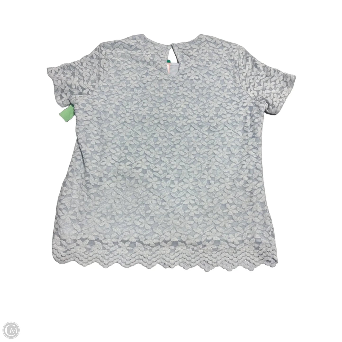 Top Short Sleeve By Cmc In Blue, Size: Xl