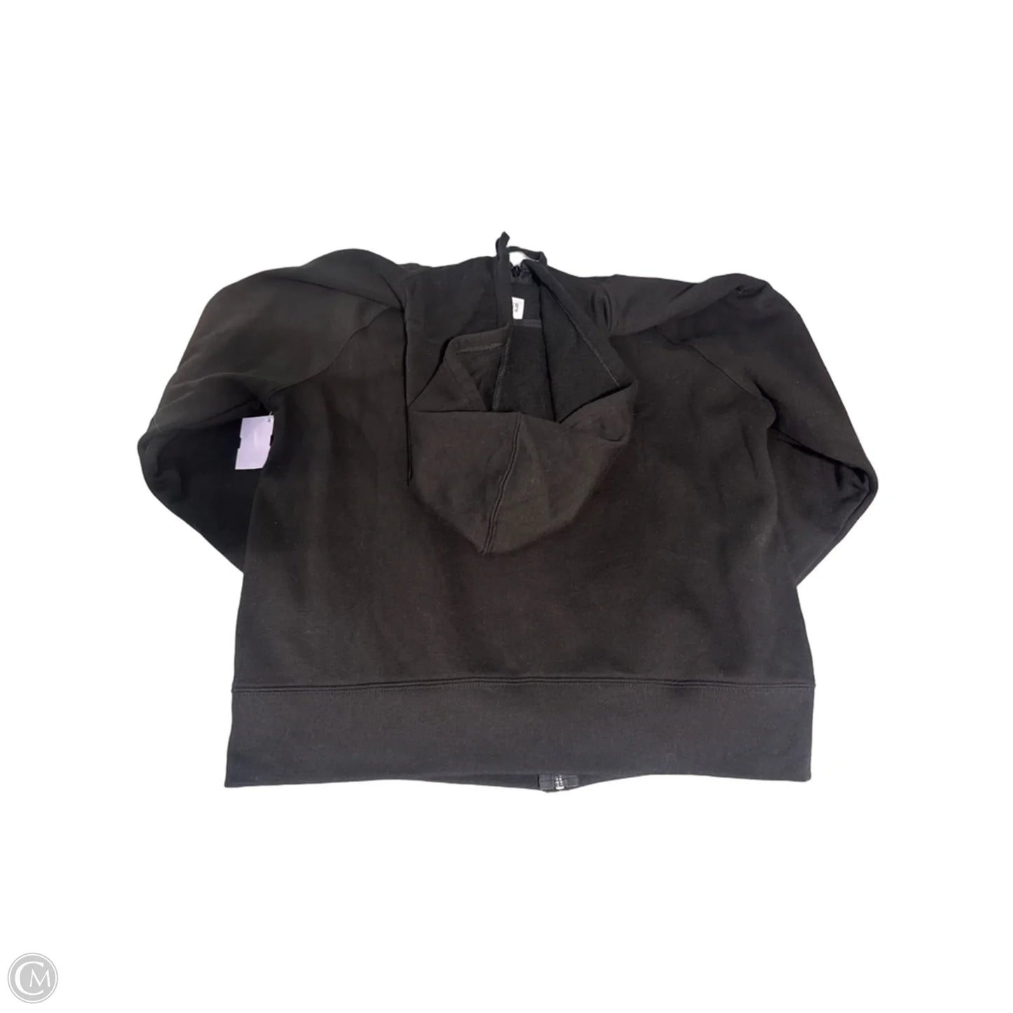 Sweatshirt Hoodie By Gap In Black, Size: L