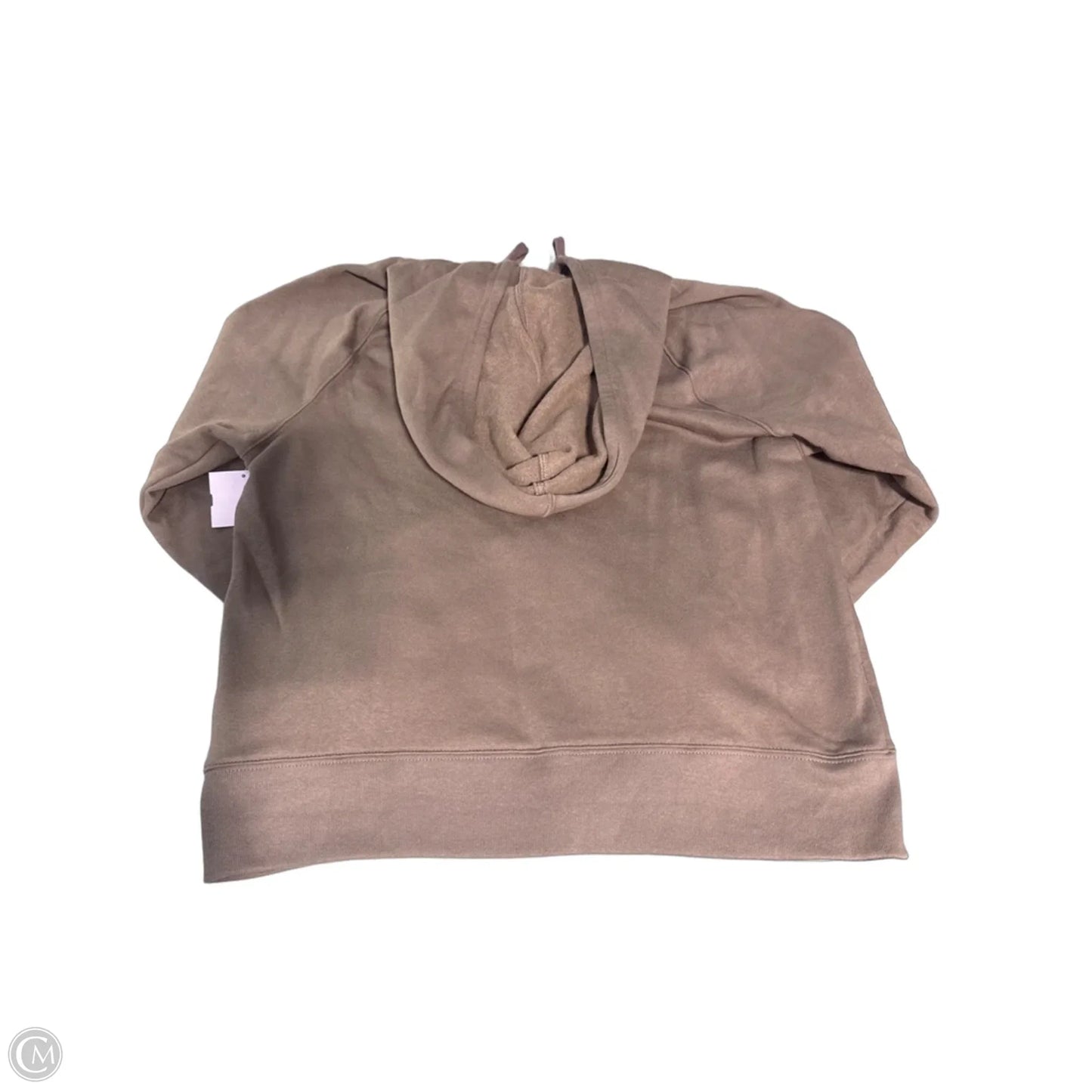 Sweatshirt Hoodie By Gap In Tan, Size: L