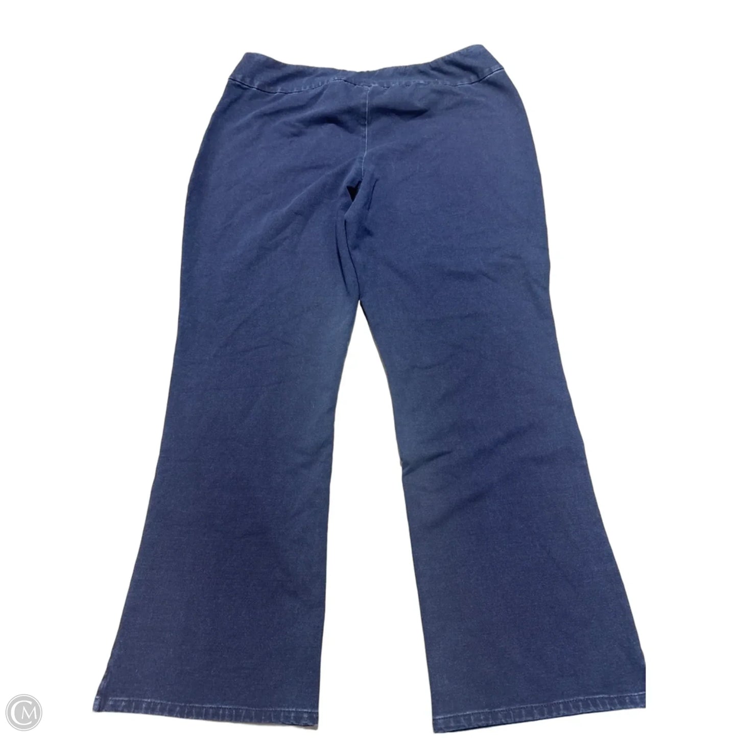 Jeans Wide Leg By Cmc In Blue, Size: Xl