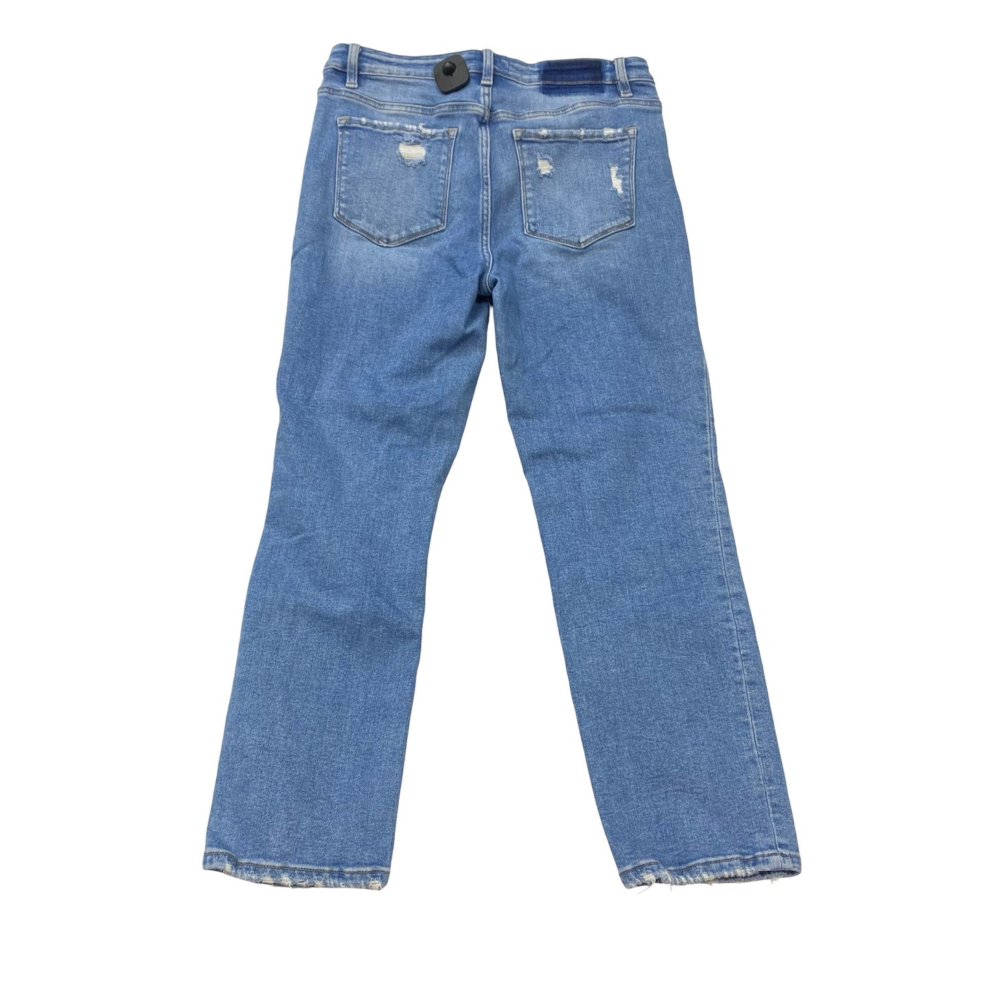 Jeans Straight By Flying Monkey In Blue Denim, Size:10