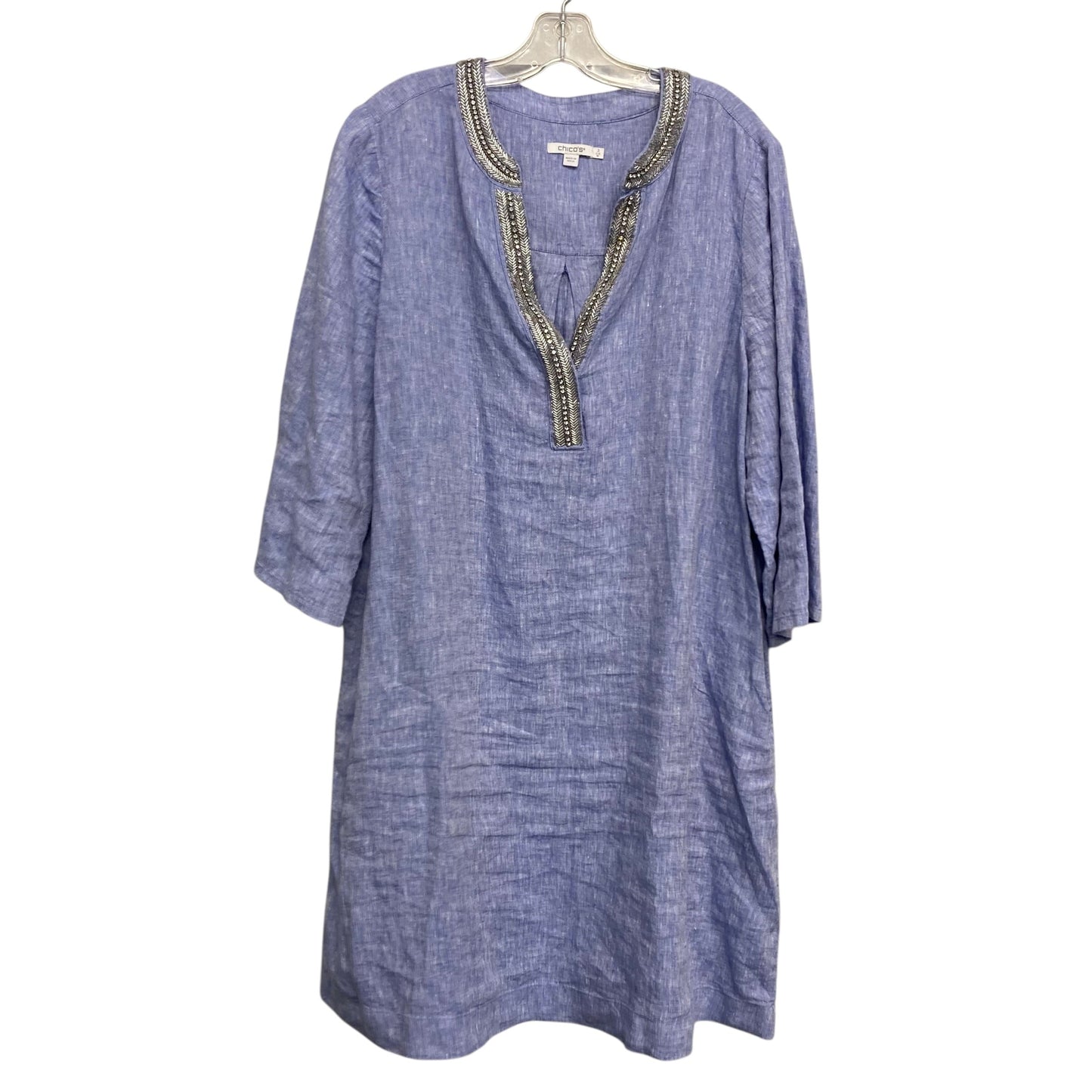 Dress Casual Short By Chicos In Blue, Size:Xl