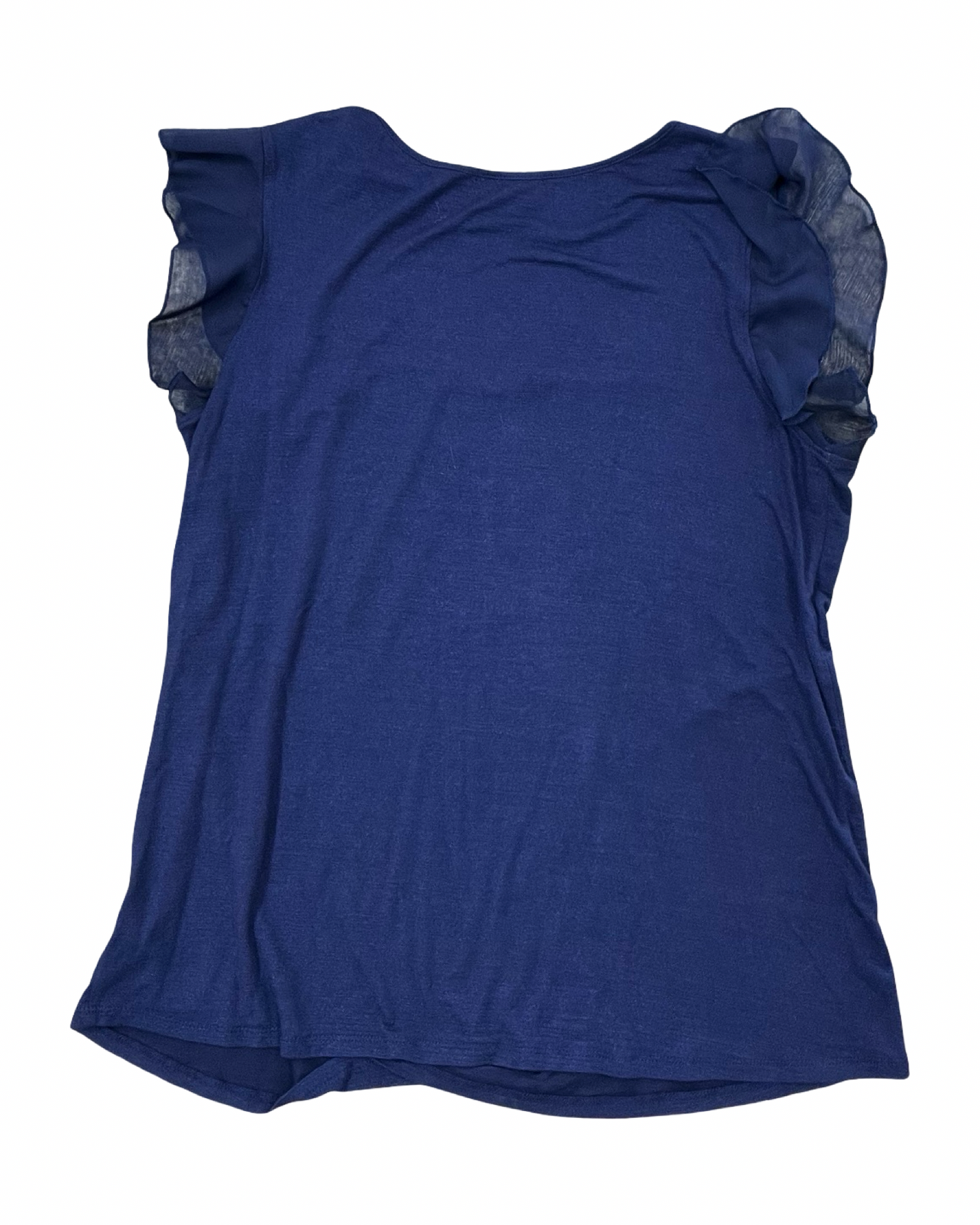 Top Sleeveless By Kim & Cami In Navy, Size:L