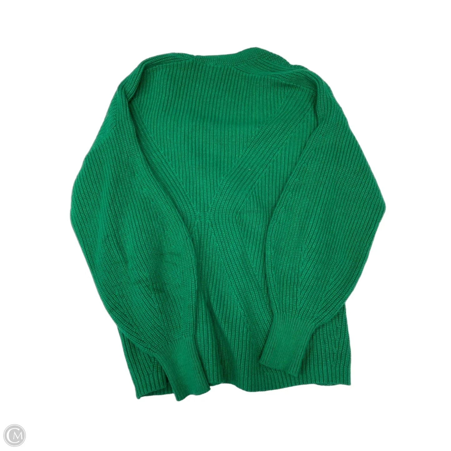 Sweater Cardigan By Cabi In Green, Size: S
