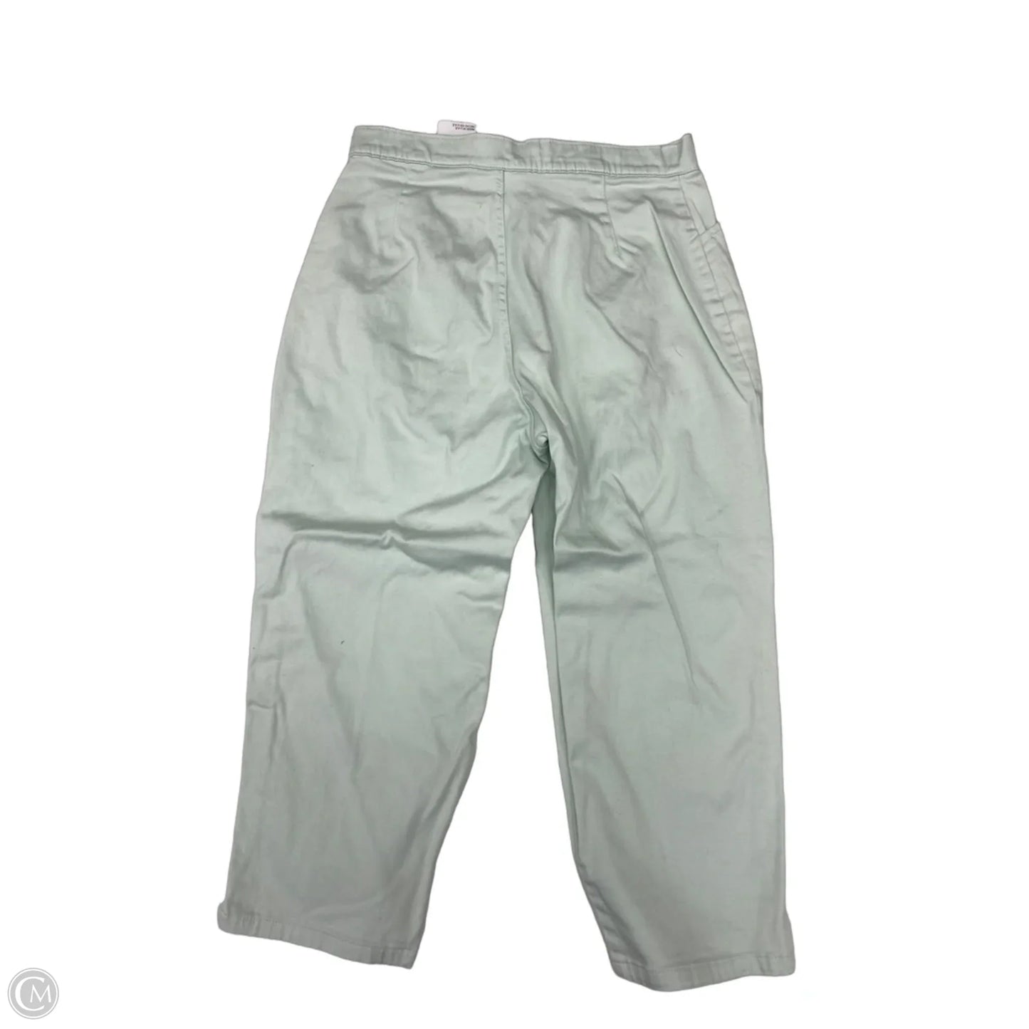 Pants Cropped By Bill Blass In Aqua, Size: 4p