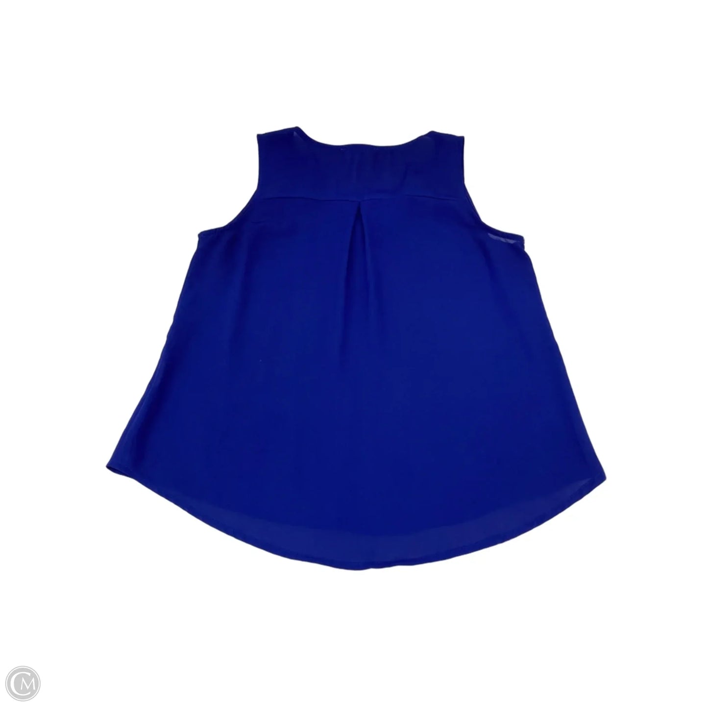 Blouse Sleeveless By E&m In Blue, Size: S