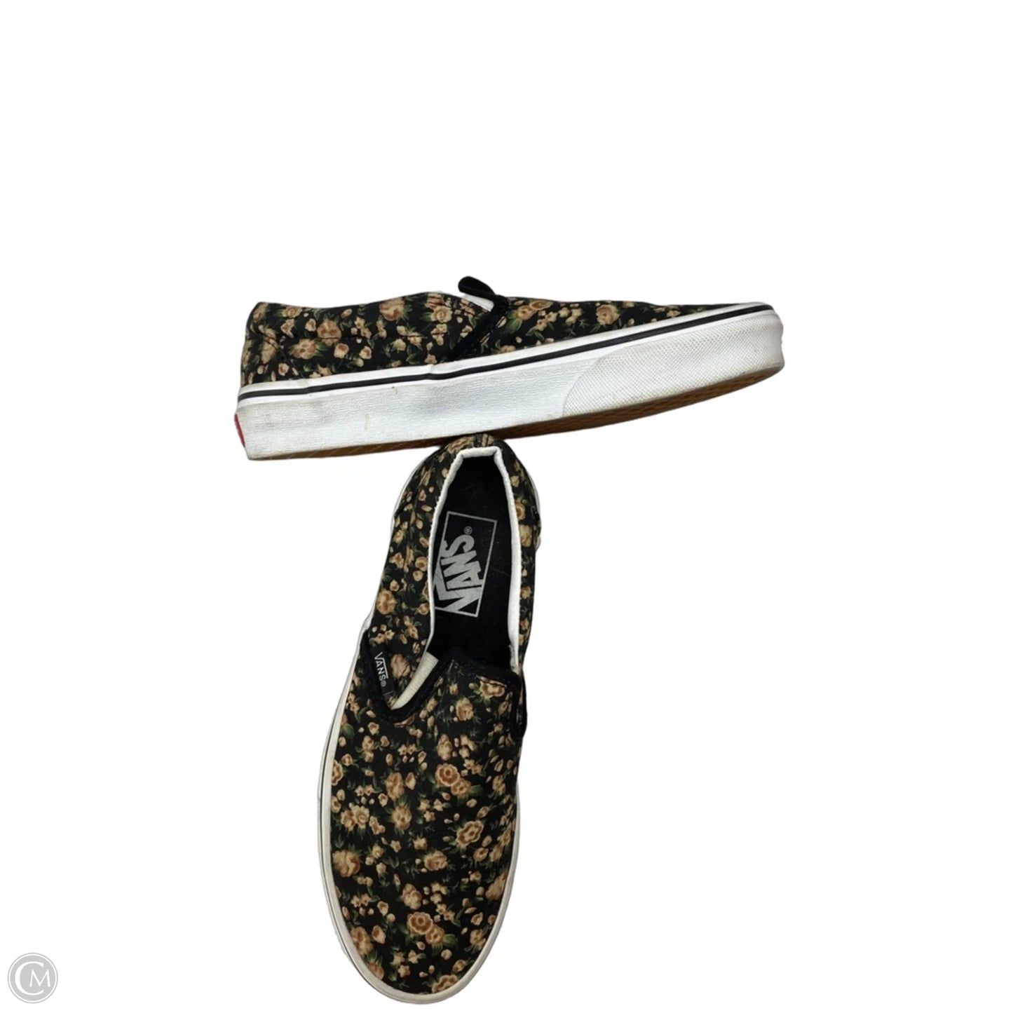 Shoes Sneakers By Vans In Floral Print, Size: 6.5