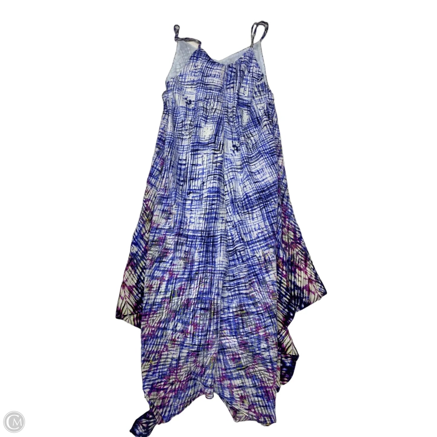 Dress Casual Maxi By Charlie Jade In Blue & White, Size: S