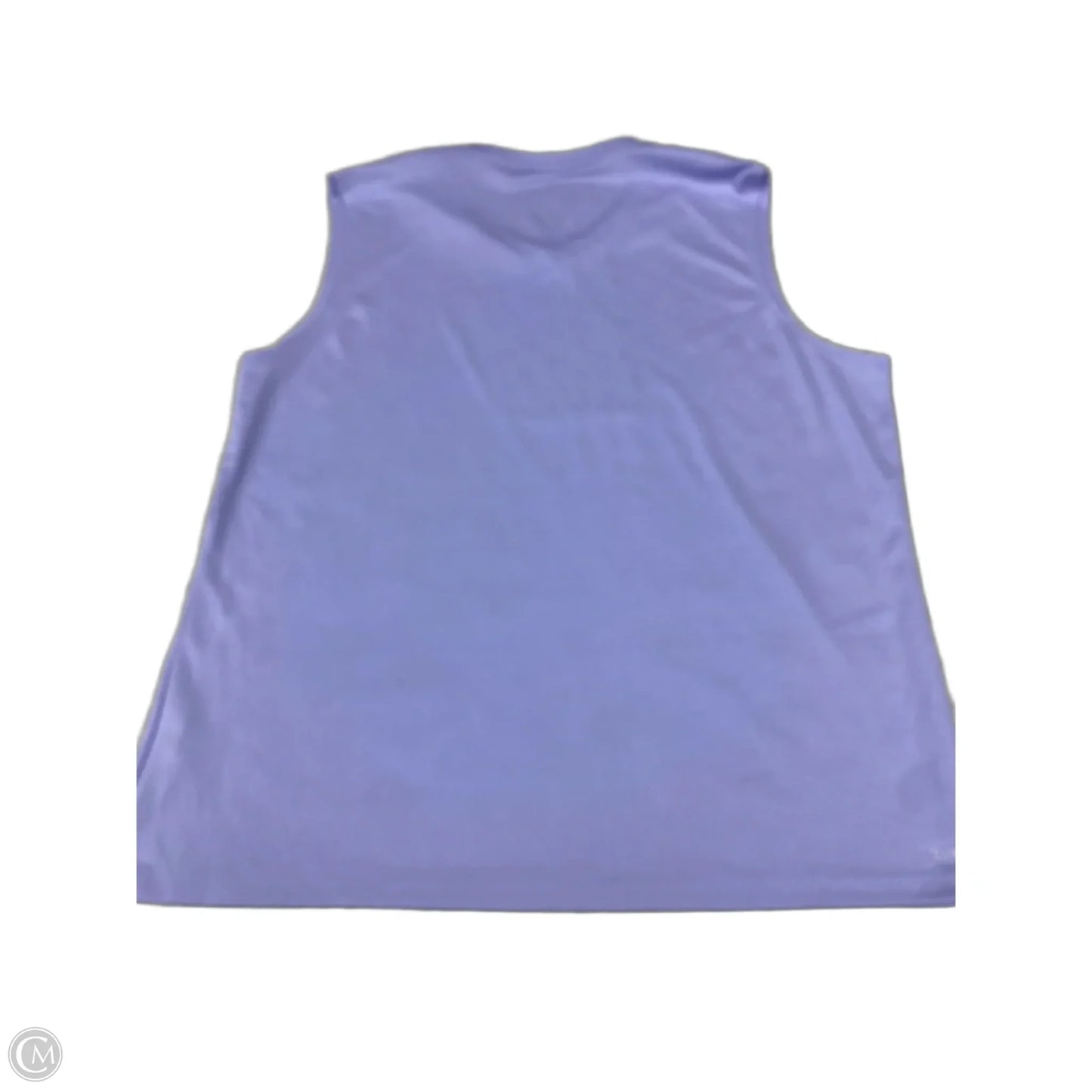 Athletic Tank Top By Adidas In Purple, Size: Xl