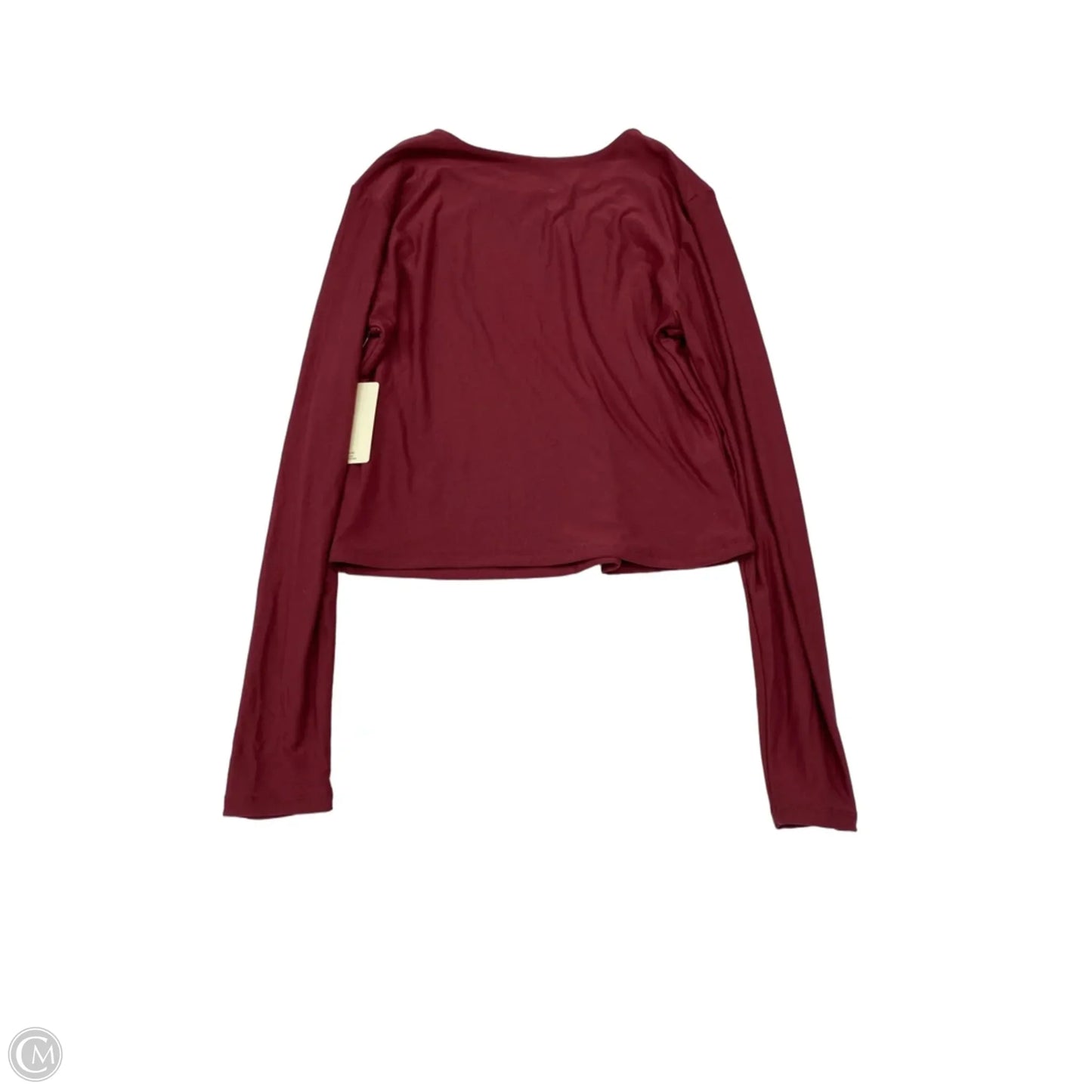 Top Long Sleeve By Pink Republic In Red, Size: L