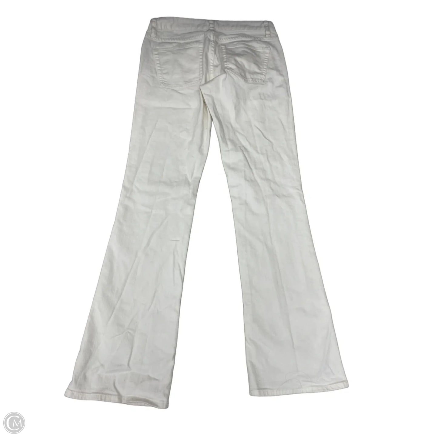 Jeans Boot Cut By J. Crew In White Denim, Size: 4