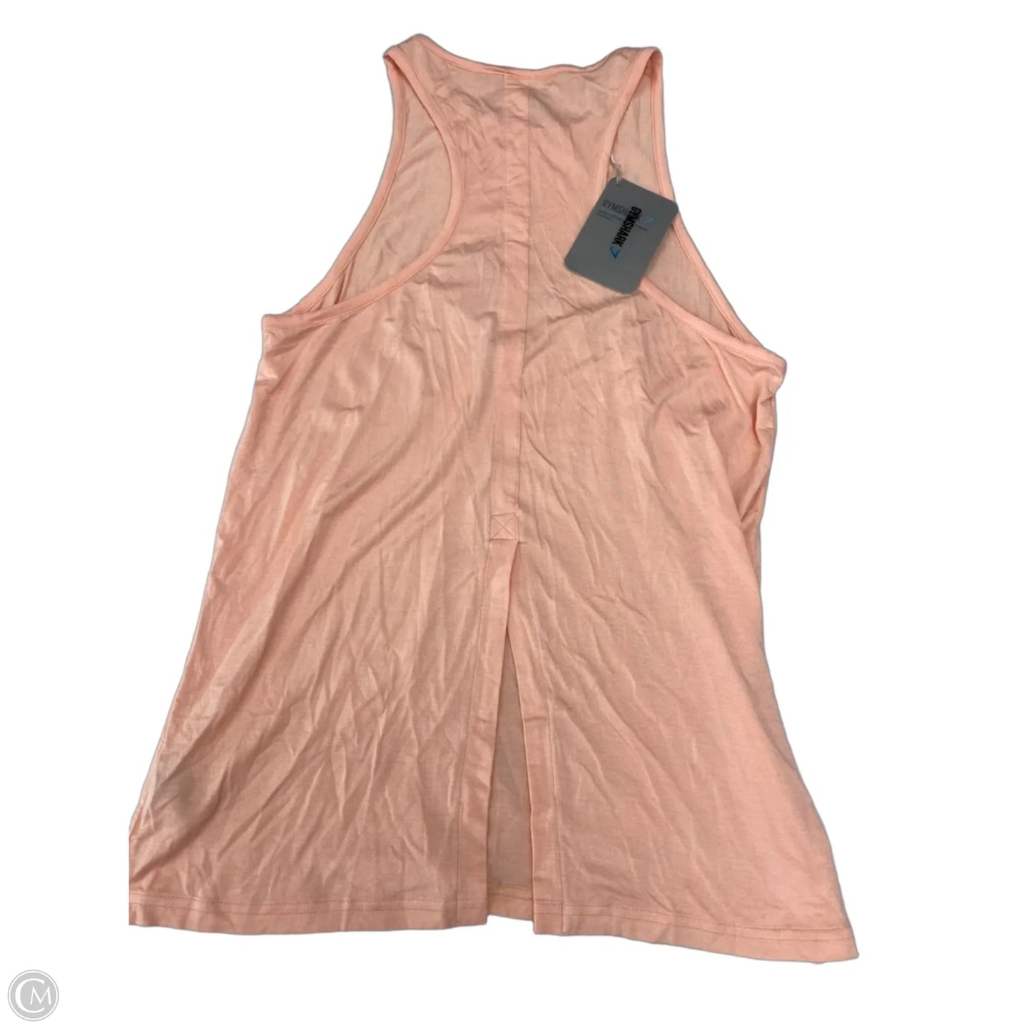 Athletic Tank Top By Gym Shark In Peach, Size: Xs