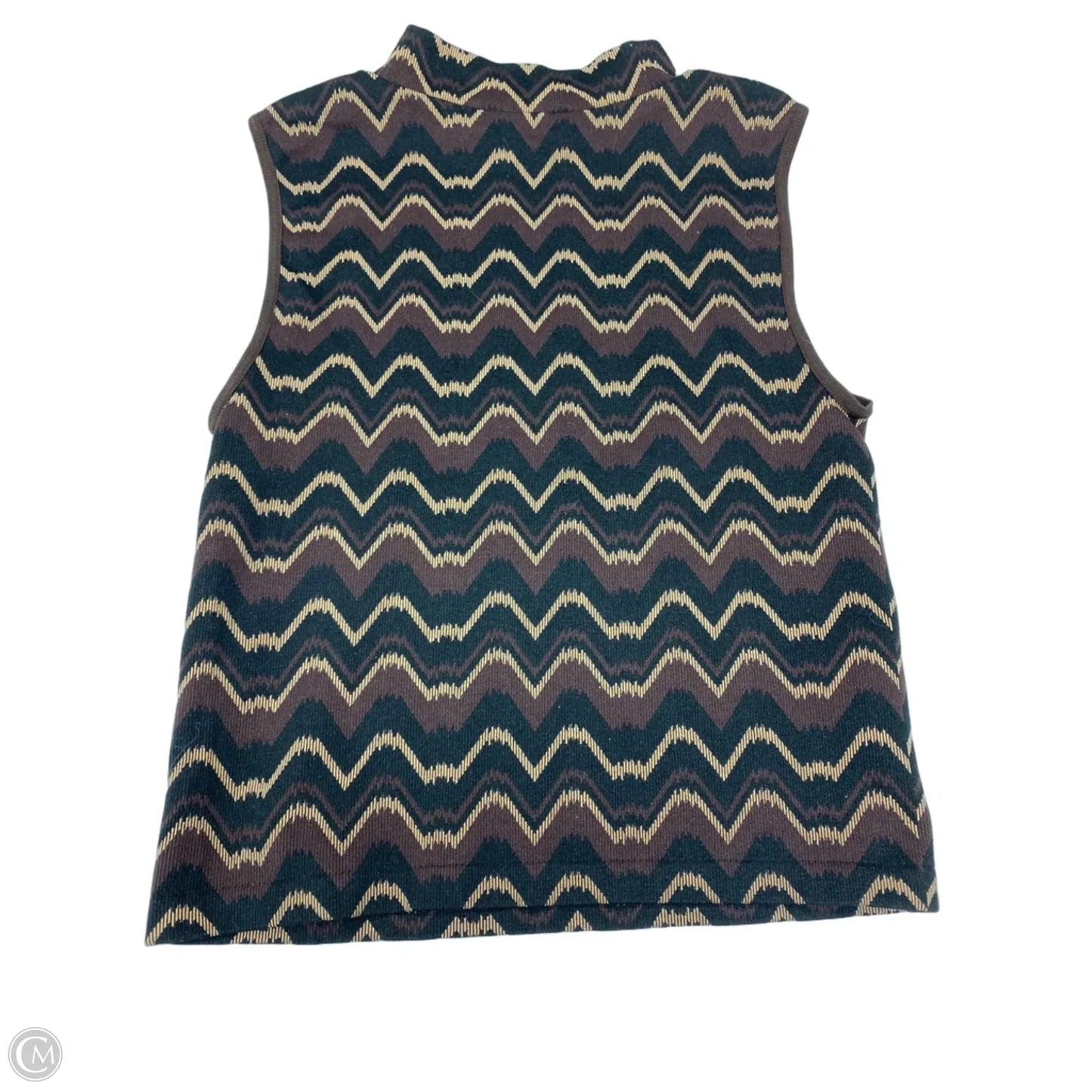 Top Sleeveless By Willow & Root In Brown, Size: M
