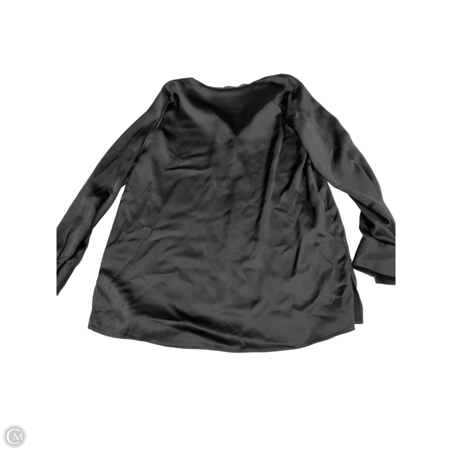 Blouse Long Sleeve By Alfani In Black, Size: S