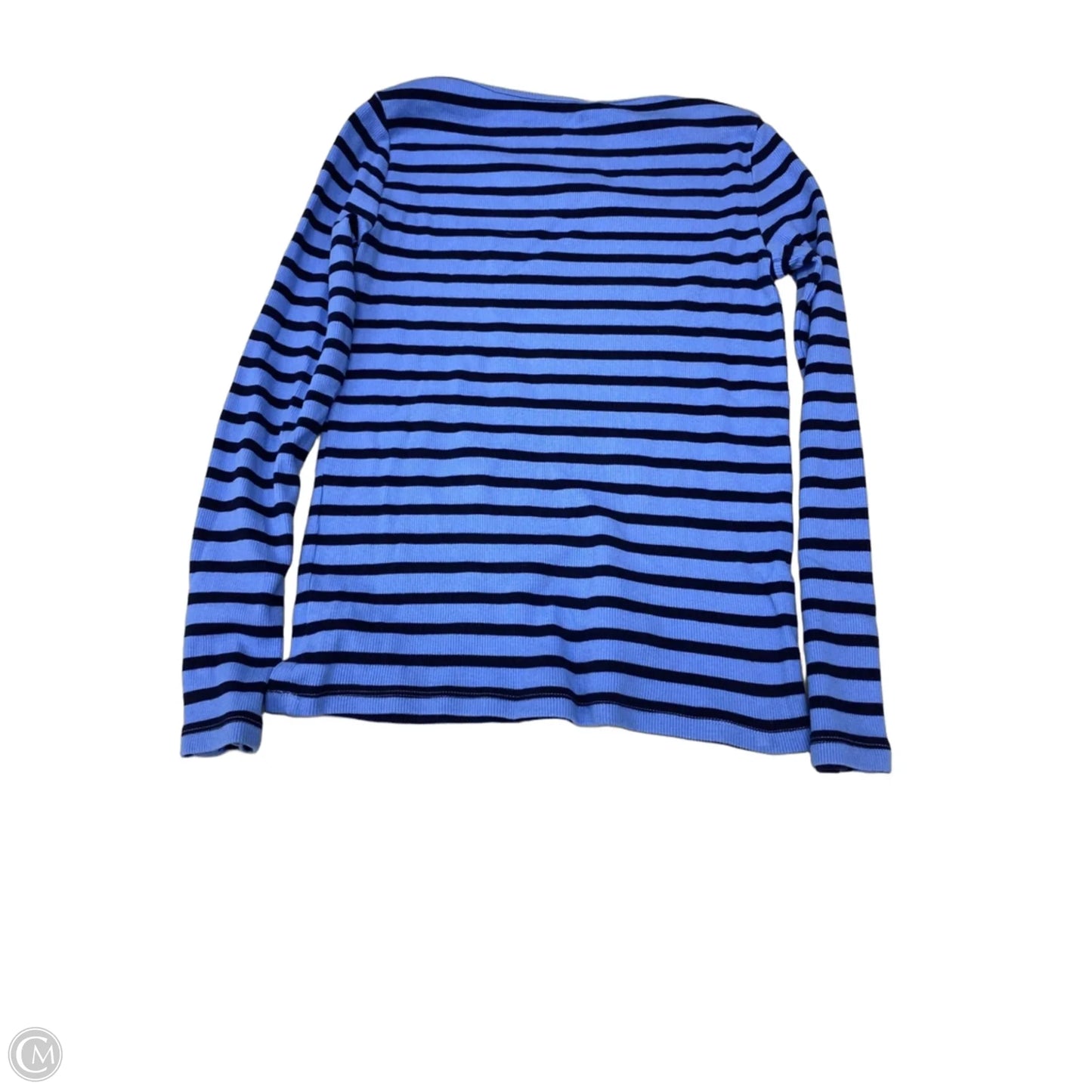 Top Long Sleeve By Talbots In Striped Pattern, Size: Sp