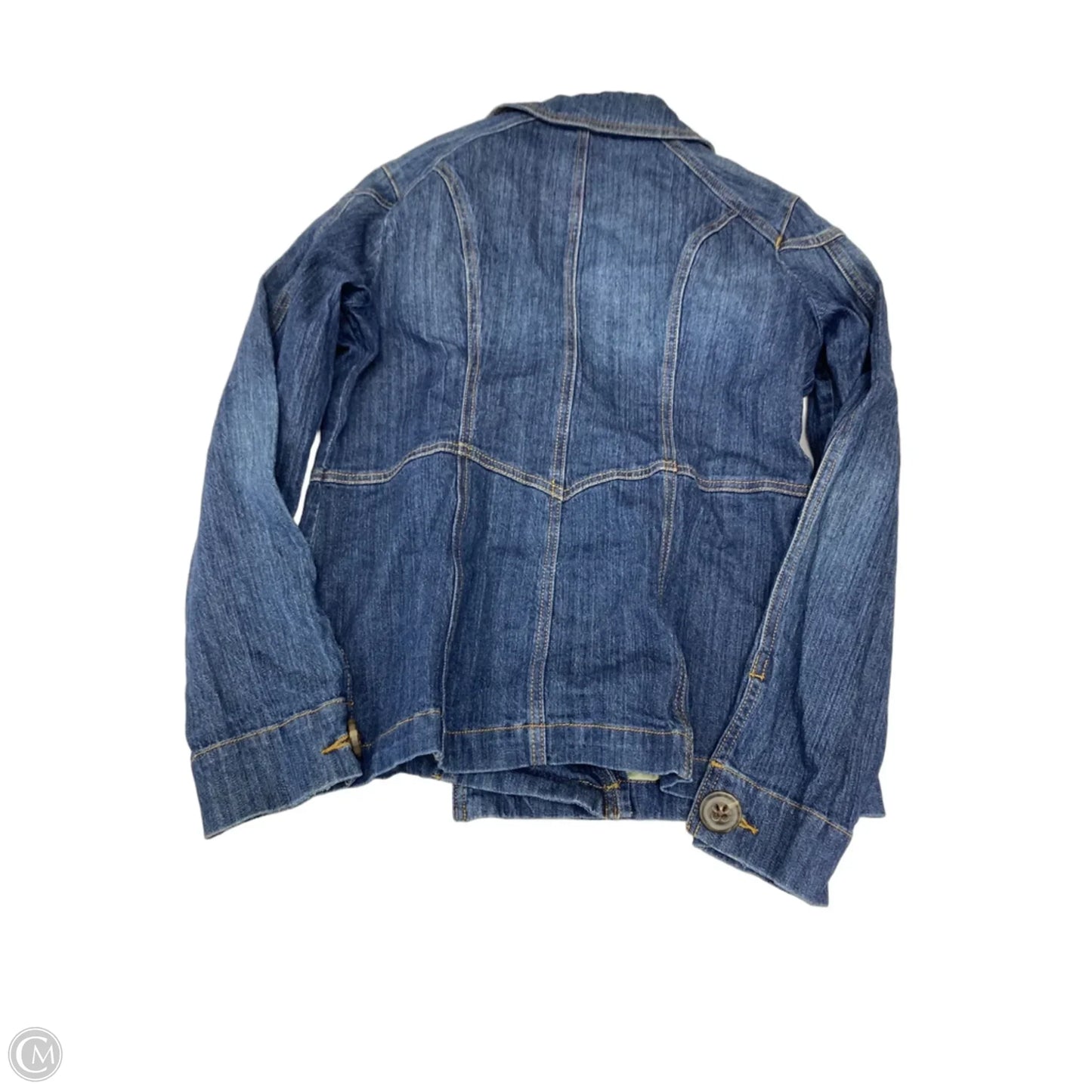 Jacket Denim By Cabi In Blue Denim, Size: M