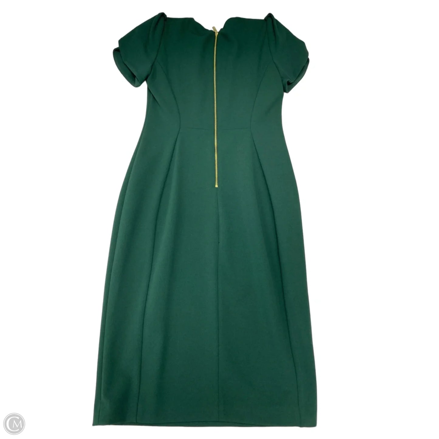 Dress Work By Calvin Klein In Green, Size: Xs