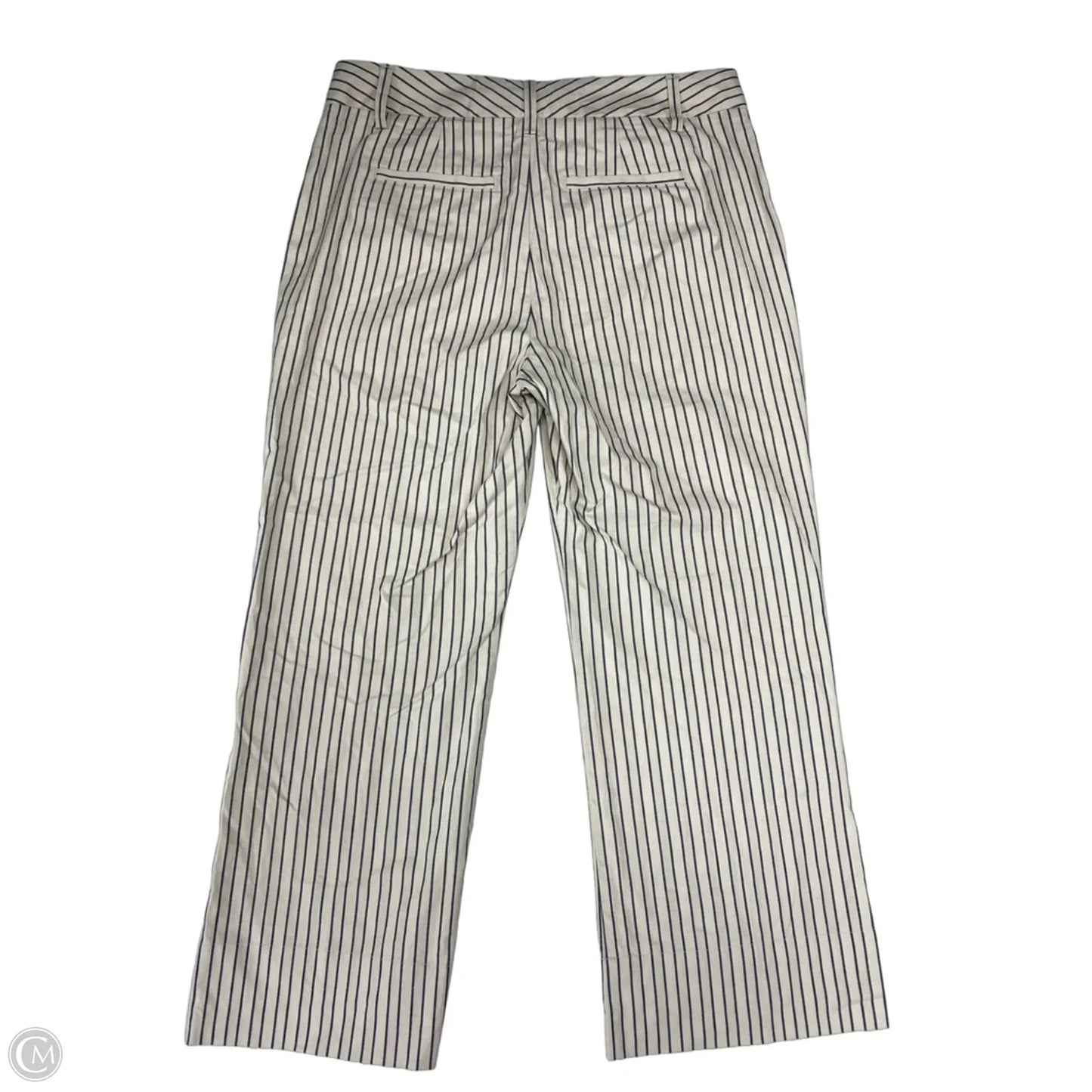 Pants Wide Leg By Cabi In Striped Pattern, Size: 6