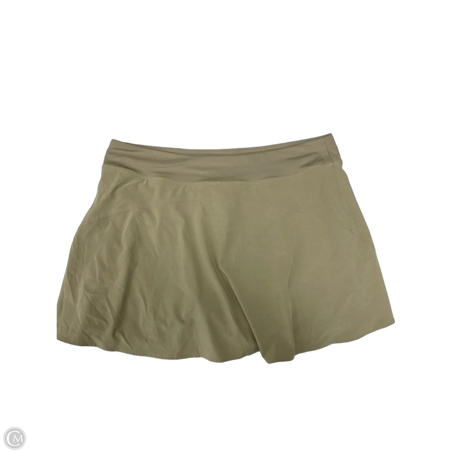Athletic Skort By Lululemon In Beige, Size: L