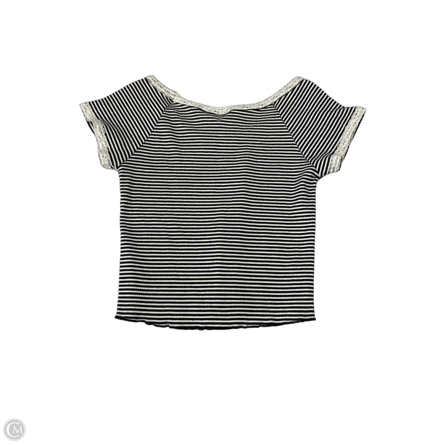 Top Short Sleeve By Torrid In Striped Pattern, Size: Xl