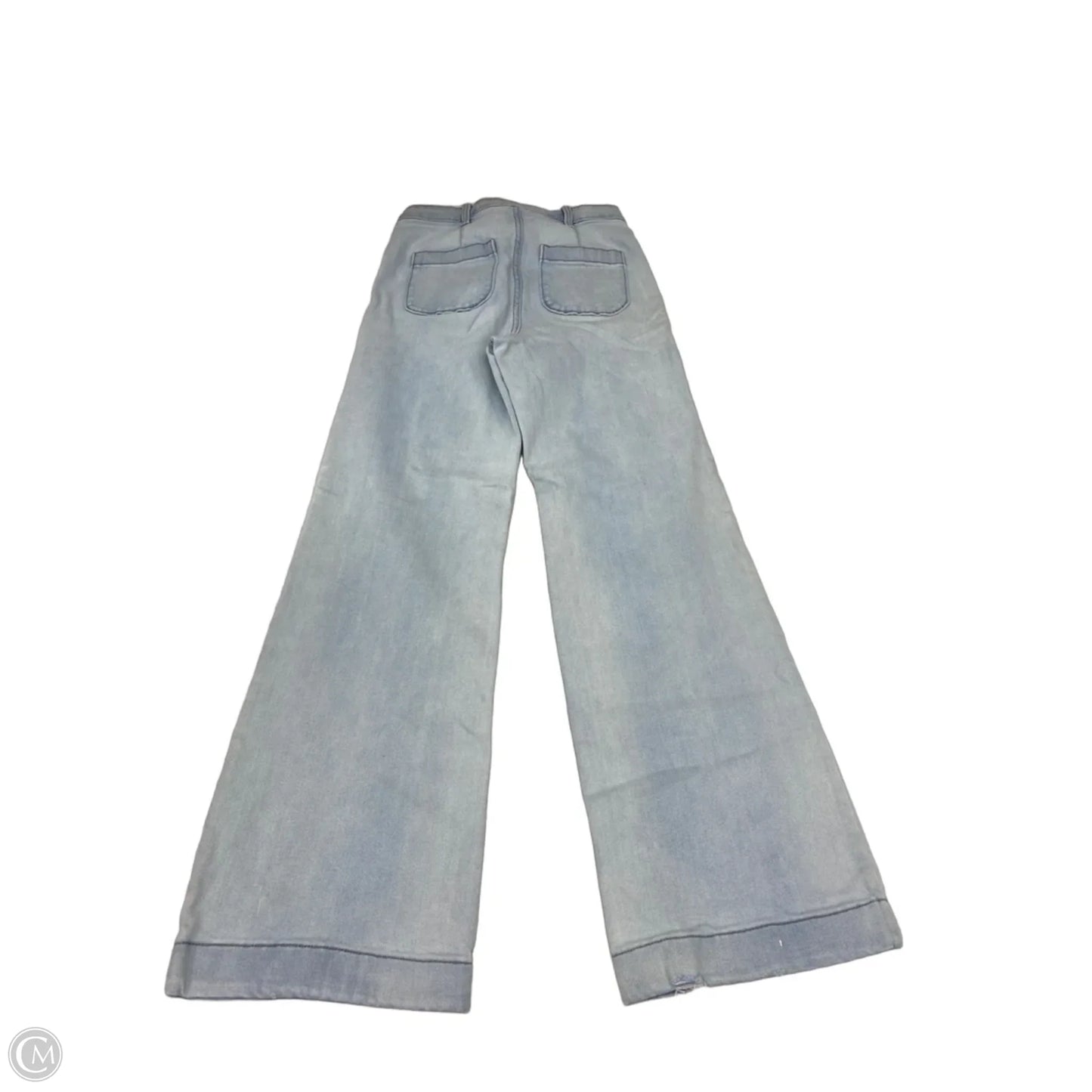 Jeans Wide Leg By Lc Lauren Conrad In Blue Denim, Size: 6