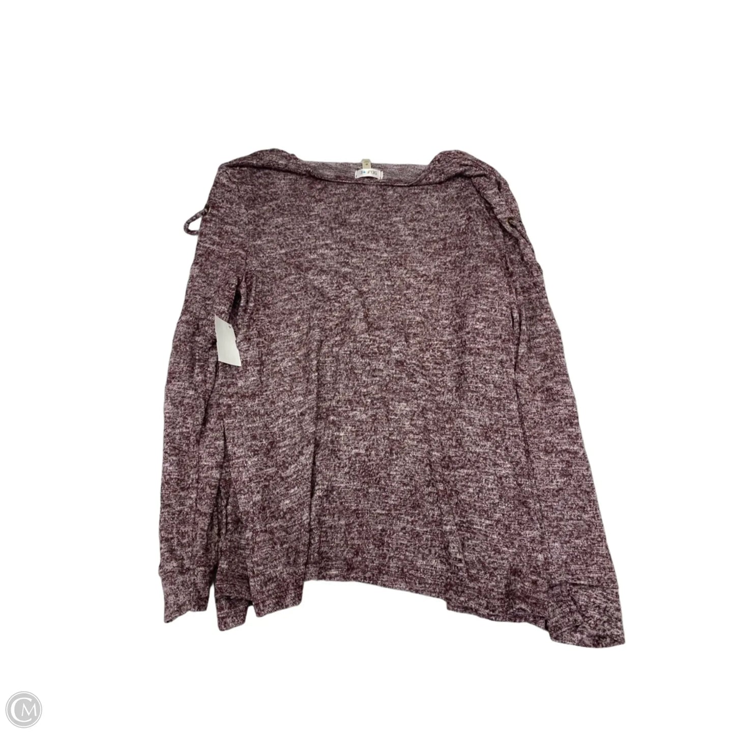 Cardigan By Selfie Leslie In Purple, Size: M
