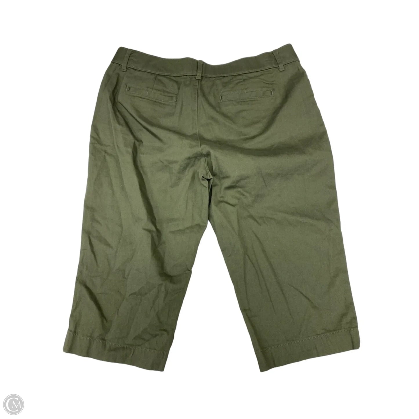 Capris By St Johns Bay In Green, Size: 14p