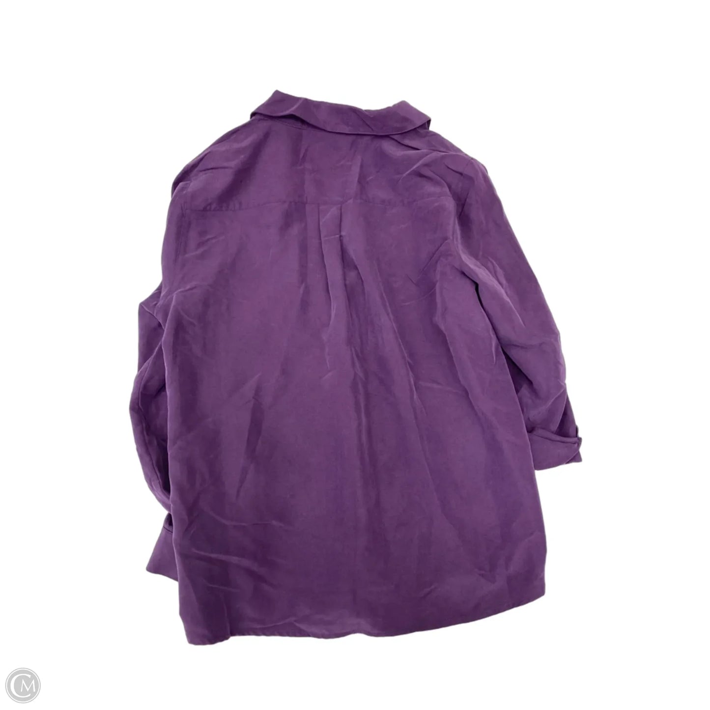 Top 3/4 Sleeve By Dressbarn In Purple, Size: L