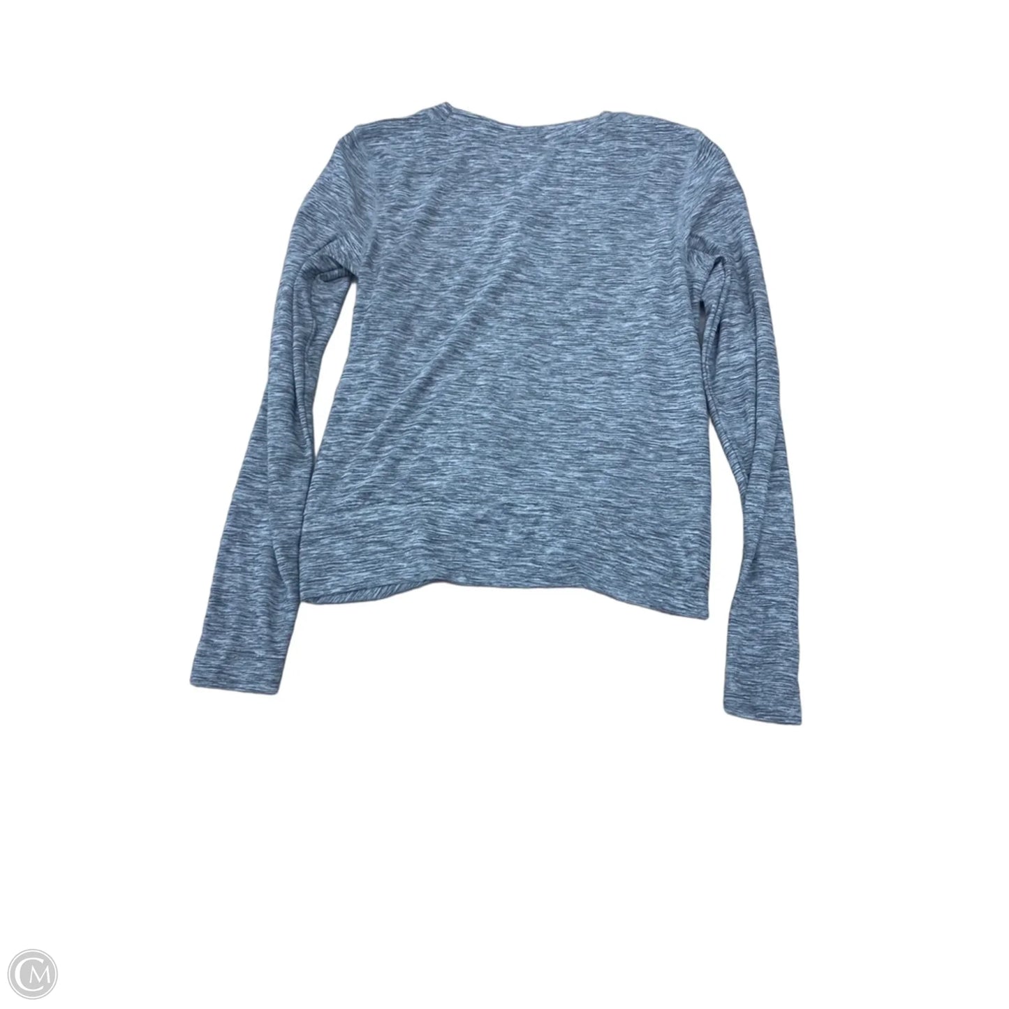 Athletic Top Long Sleeve Collar By Old Navy In Grey, Size: Xs