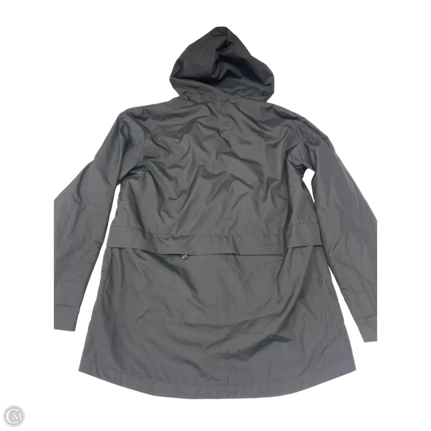 Jacket Windbreaker By Larry Levine In Black, Size: S