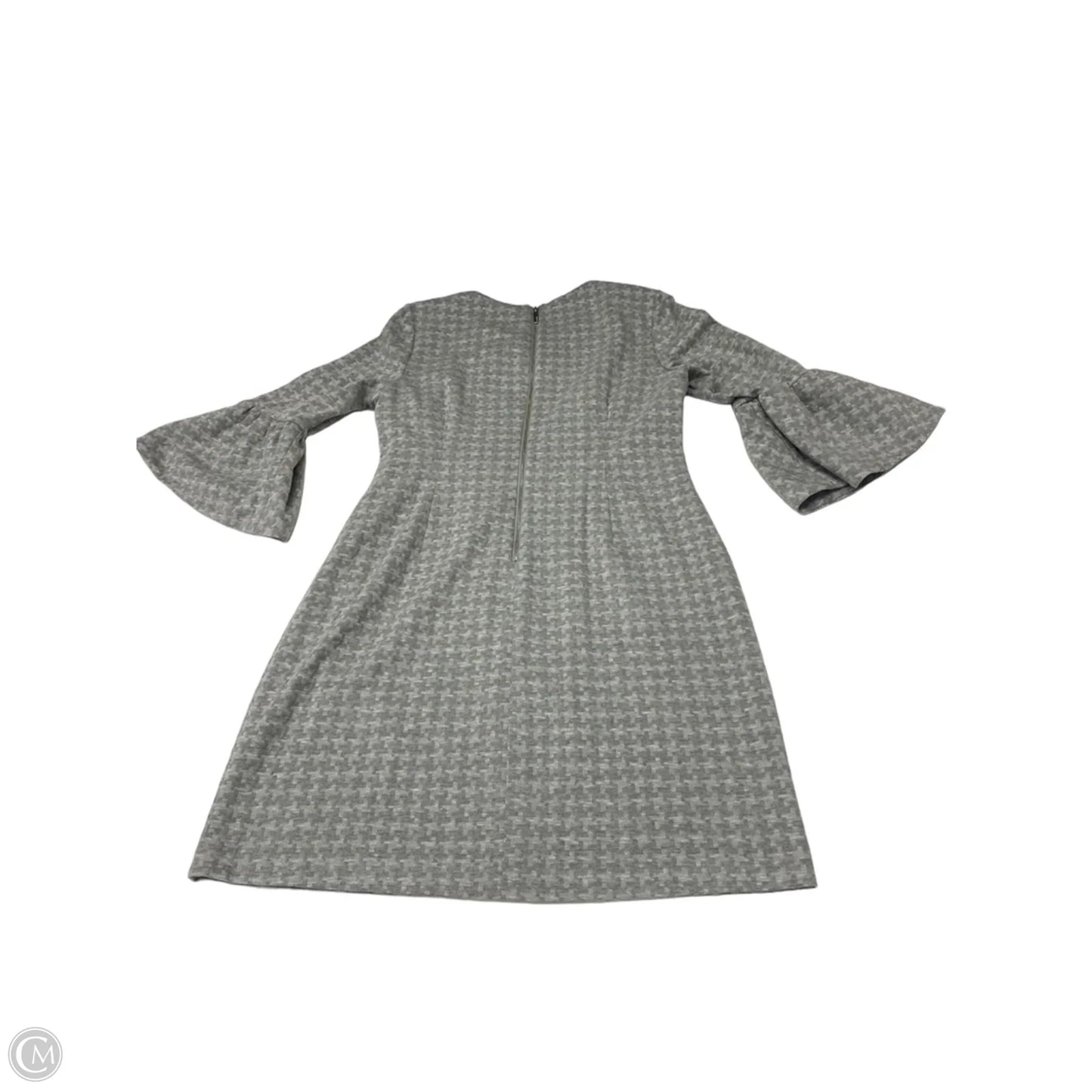 Dress Work By Calvin Klein In Grey, Size: M