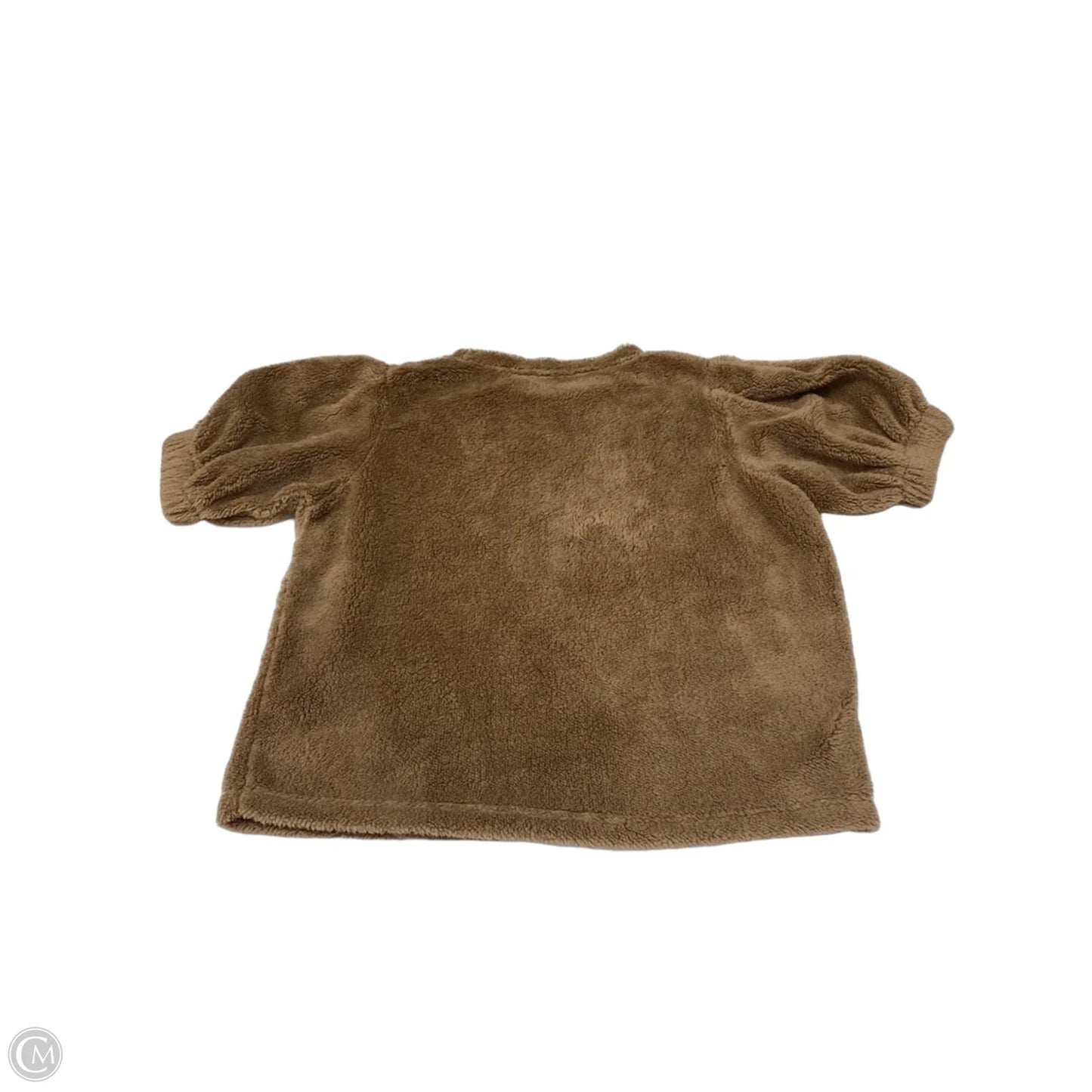 Top Short Sleeve By Clothes Mentor In Brown, Size: Xl