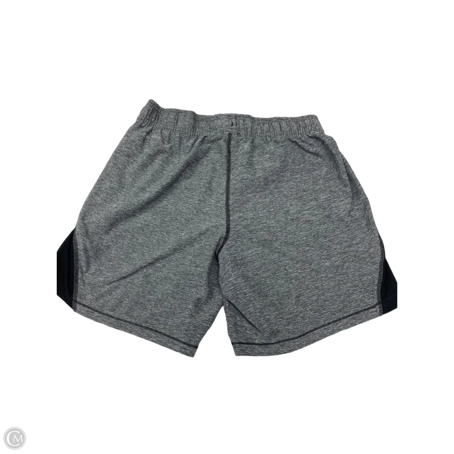 Athletic Shorts By Reebok In Black & Grey, Size: S