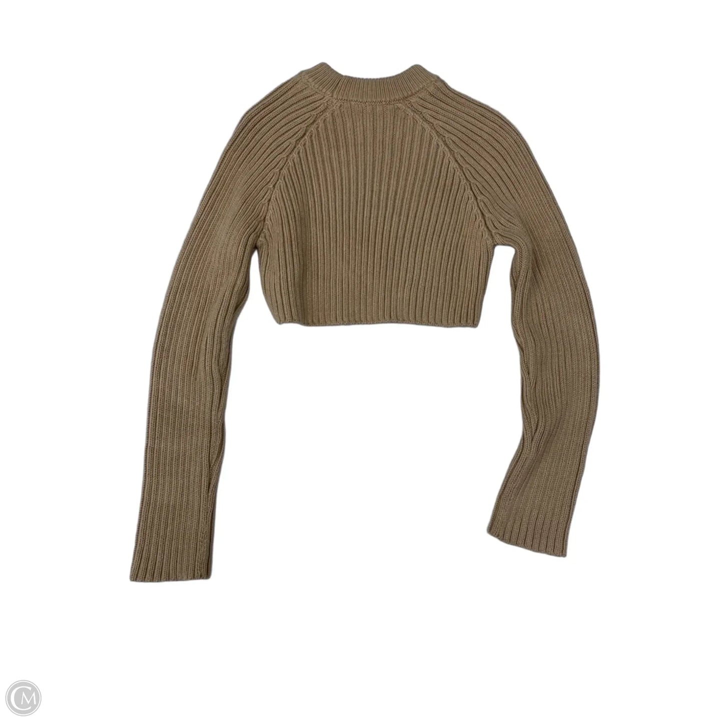 Sweater By Zara In Tan, Size: Xs