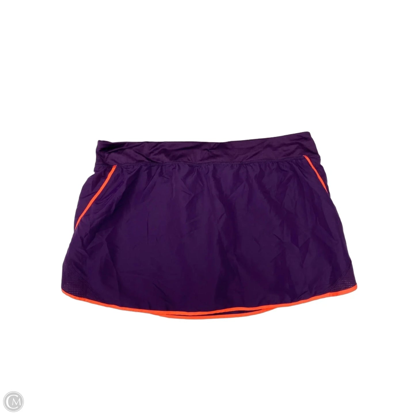 Athletic Skort By Champion In Purple, Size: Xxl