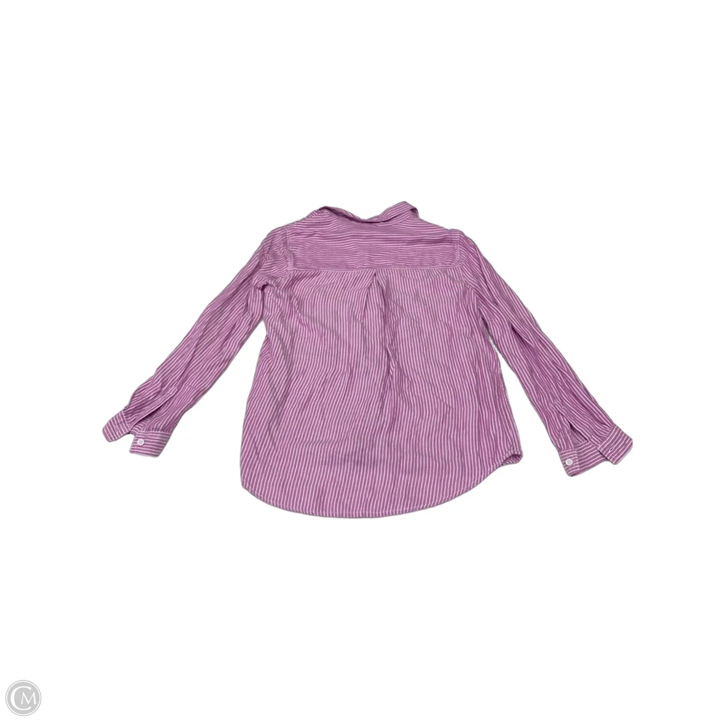 Top Long Sleeve By Beachlunchlounge In Striped Pattern, Size: S