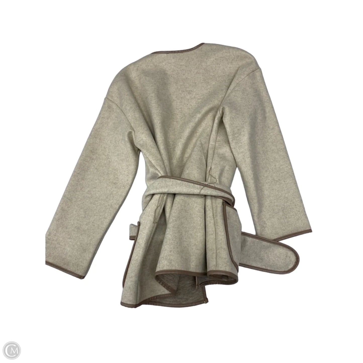 Coat Other By Moon River In Beige, Size: M