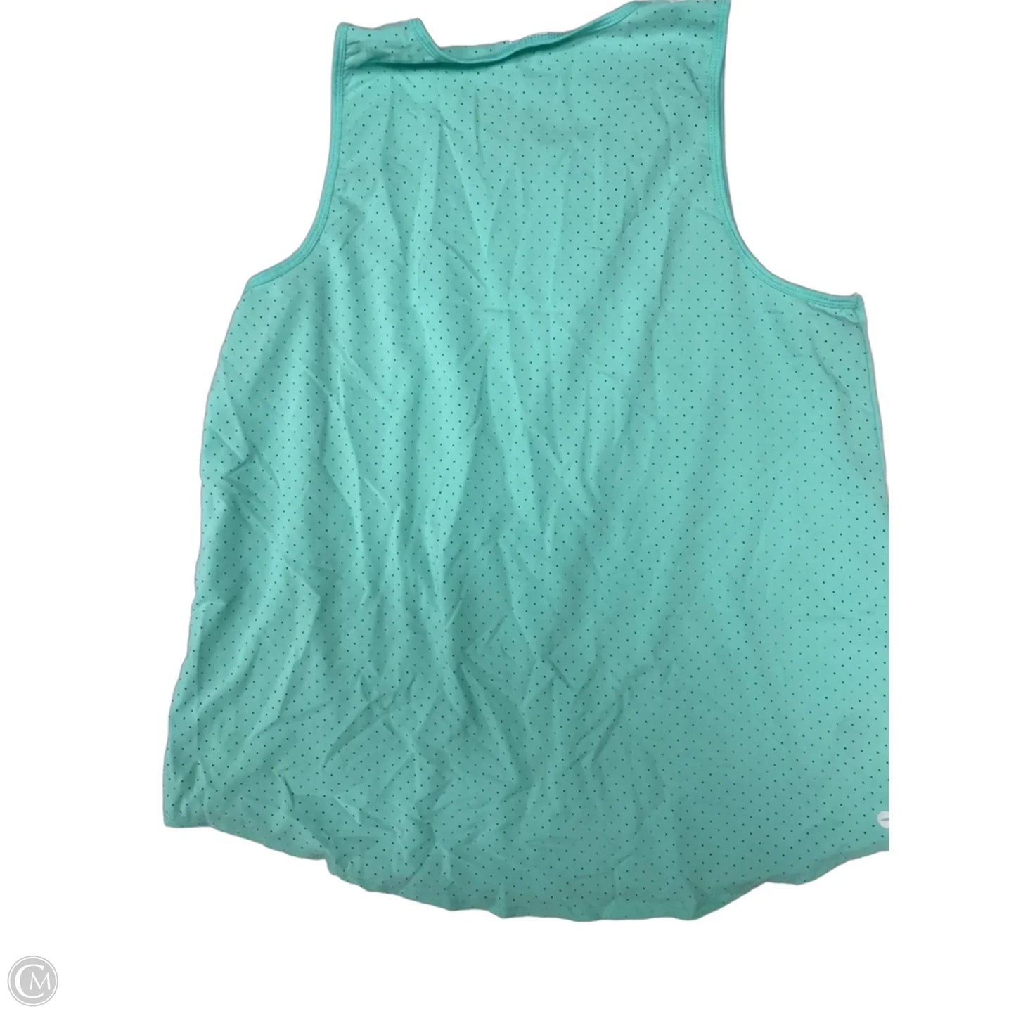 Athletic Tank Top By Avia In Aqua, Size: Xxl