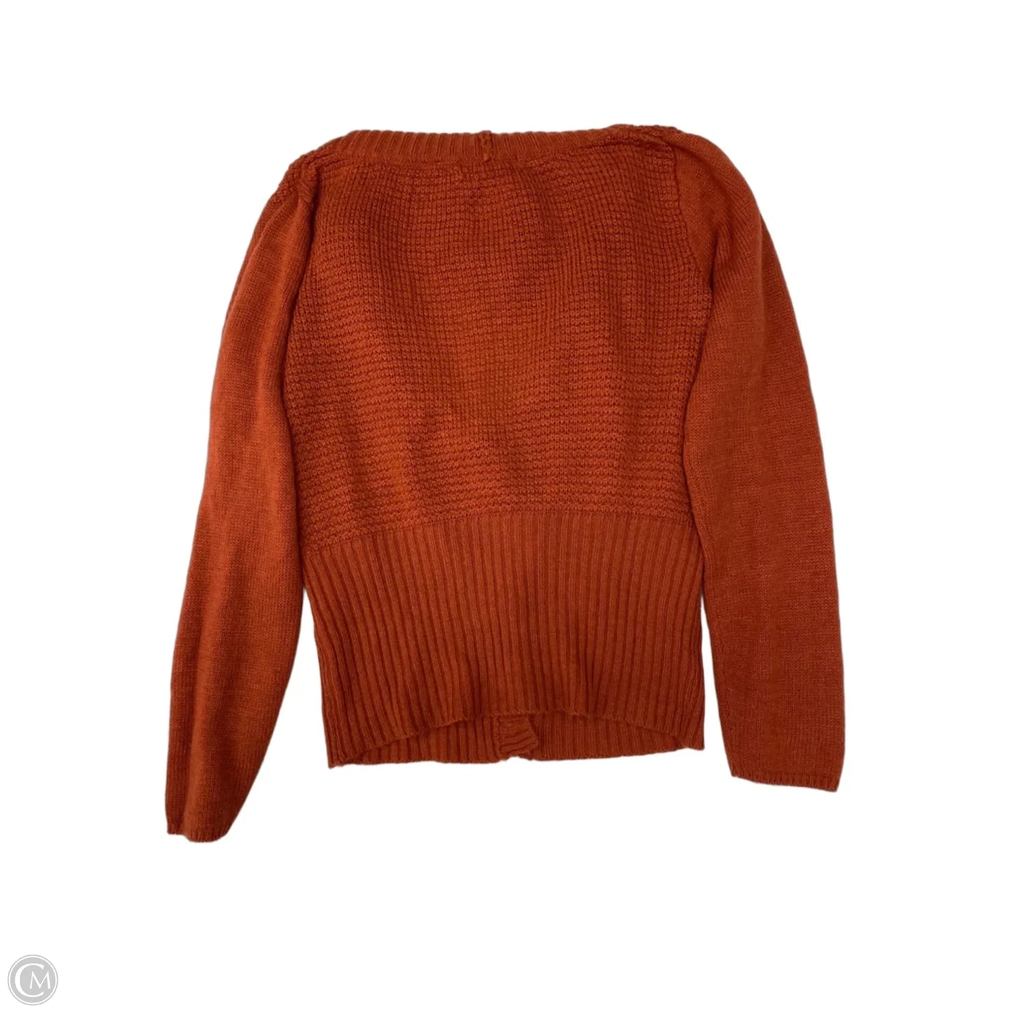 Sweater Cardigan By Jw In Brown, Size: L