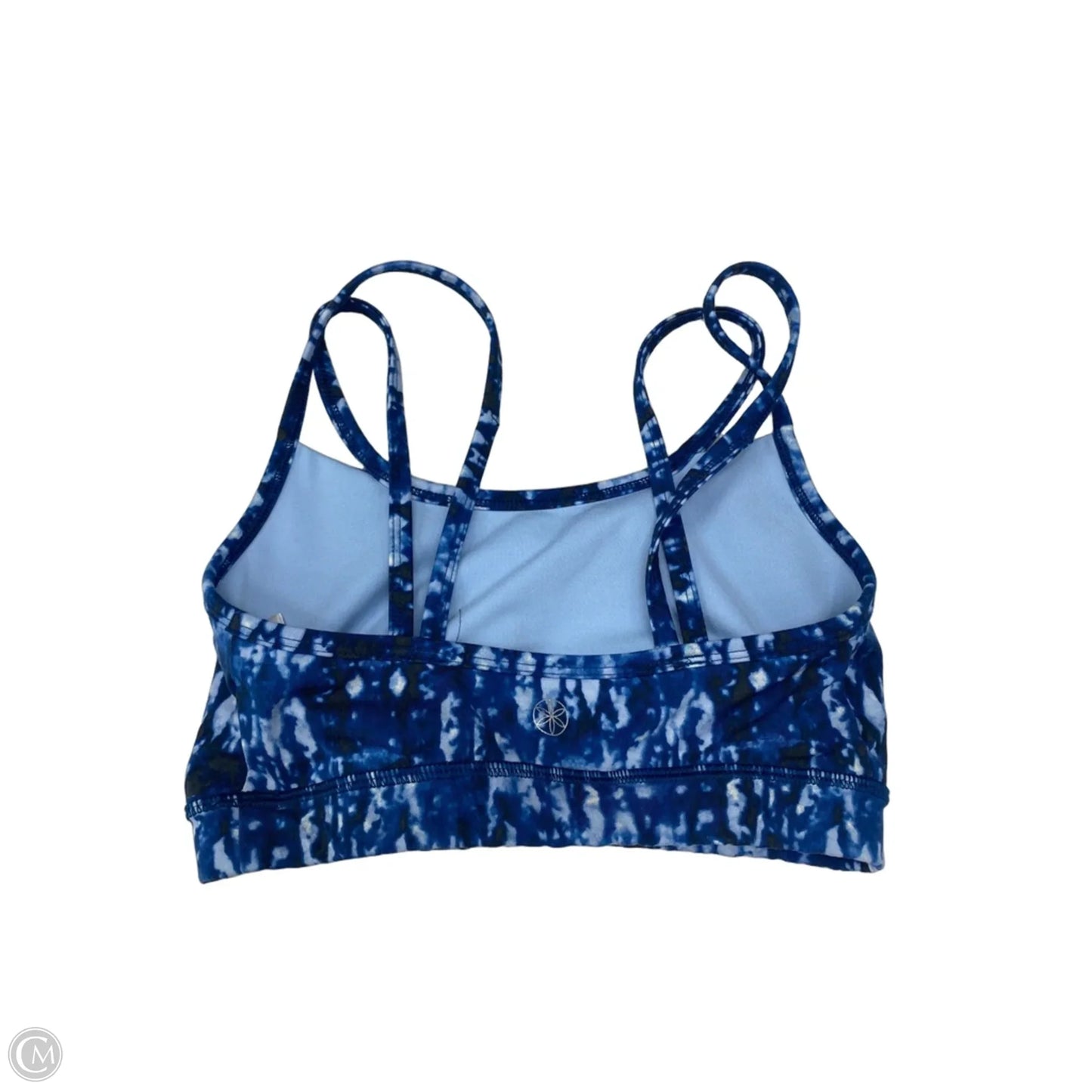 Athletic Bra By Gaiam In Blue, Size: Xs