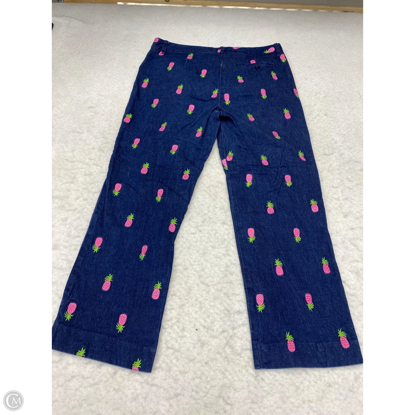 Jeans Designer By Lilly Pulitzer In Blue Denim, Size: 6p