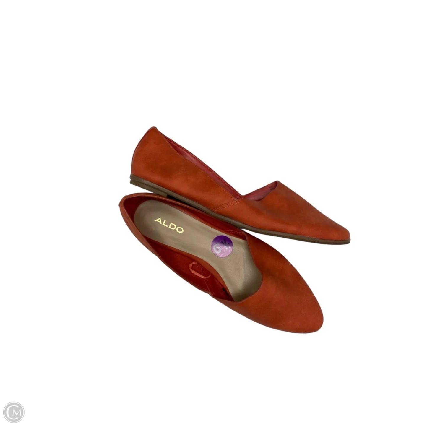 Shoes Flats By Aldo In Orange, Size: 6.5