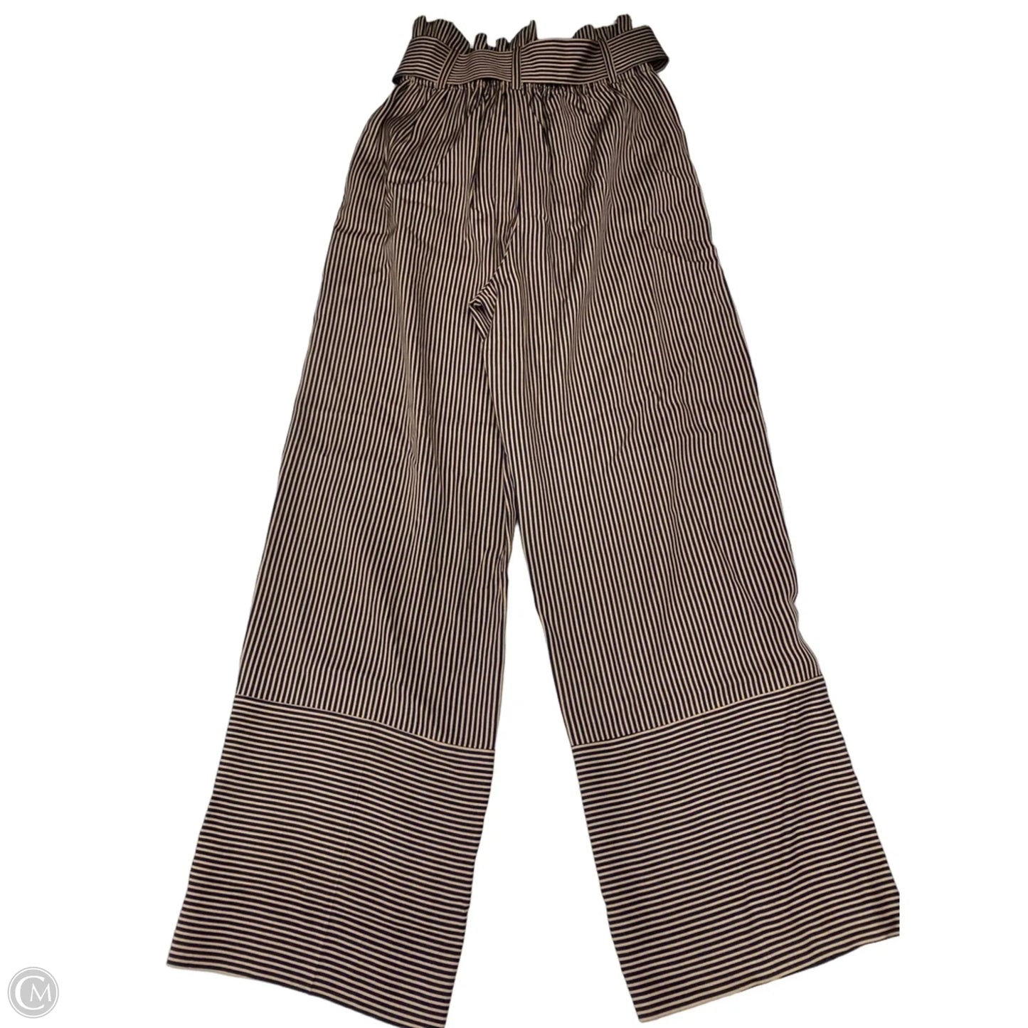 Pants Wide Leg By Point Sur In Striped Pattern, Size: 4