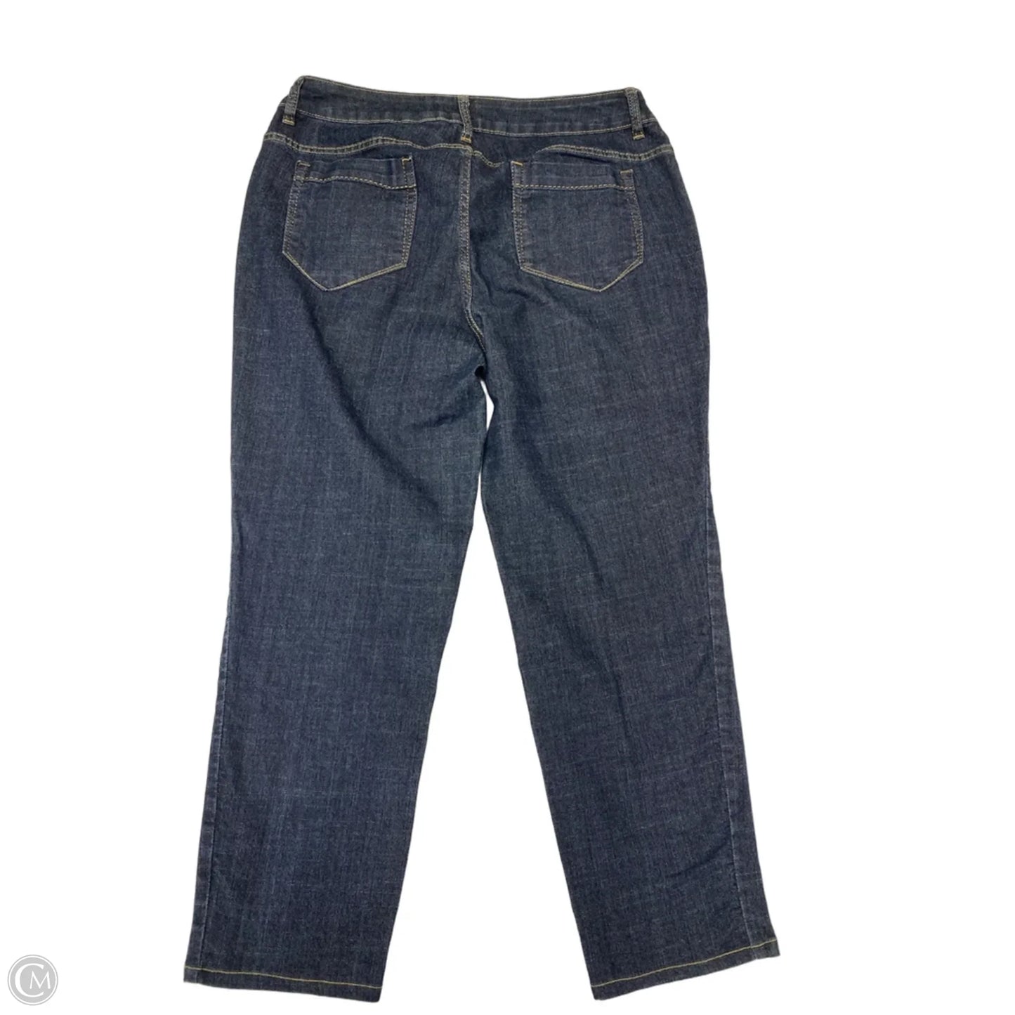 Jeans Straight By Ana In Blue Denim, Size: 16