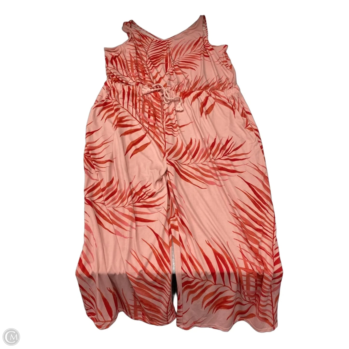 Jumpsuit By Clothes Mentor In Peach, Size: 3x